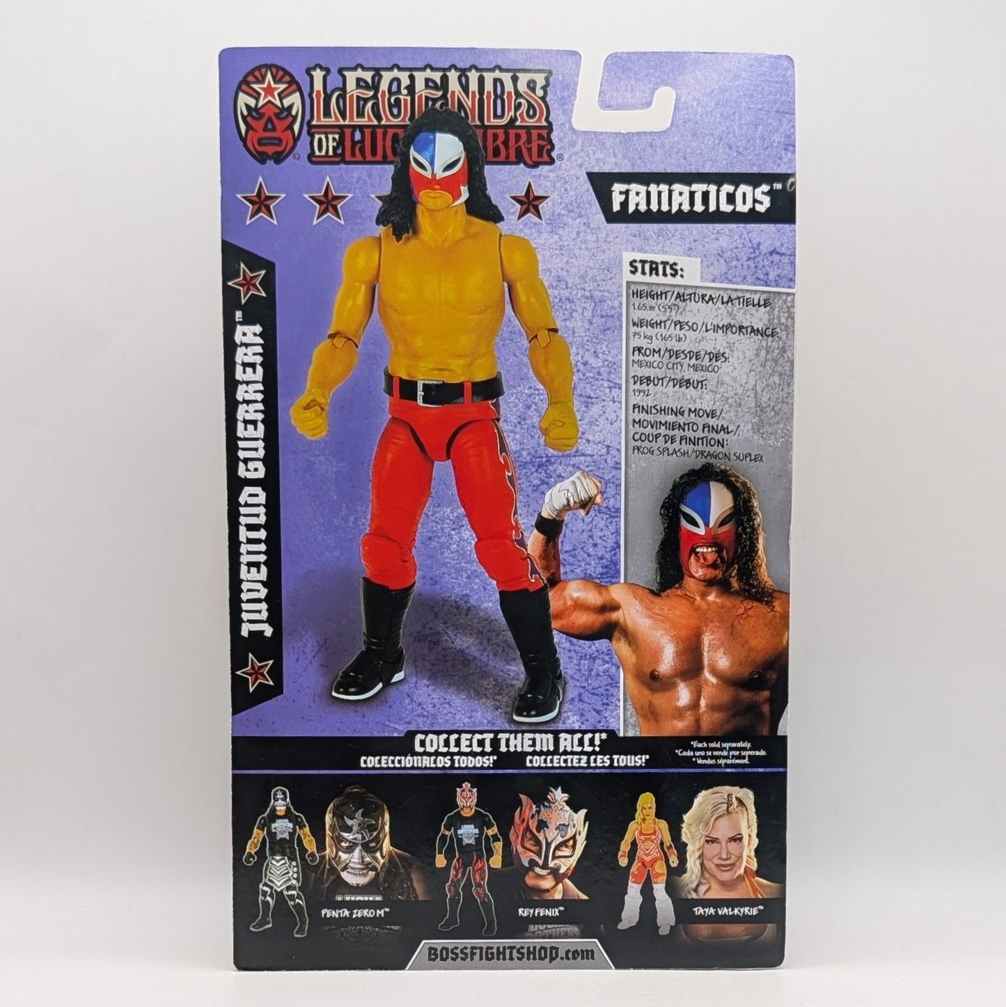 Boss Fight Legends of Lucha Libre Fanaticos 1 Juventud Guerrera