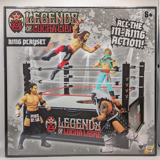 Boss Fight Legends of Lucha Libre Playset Ring