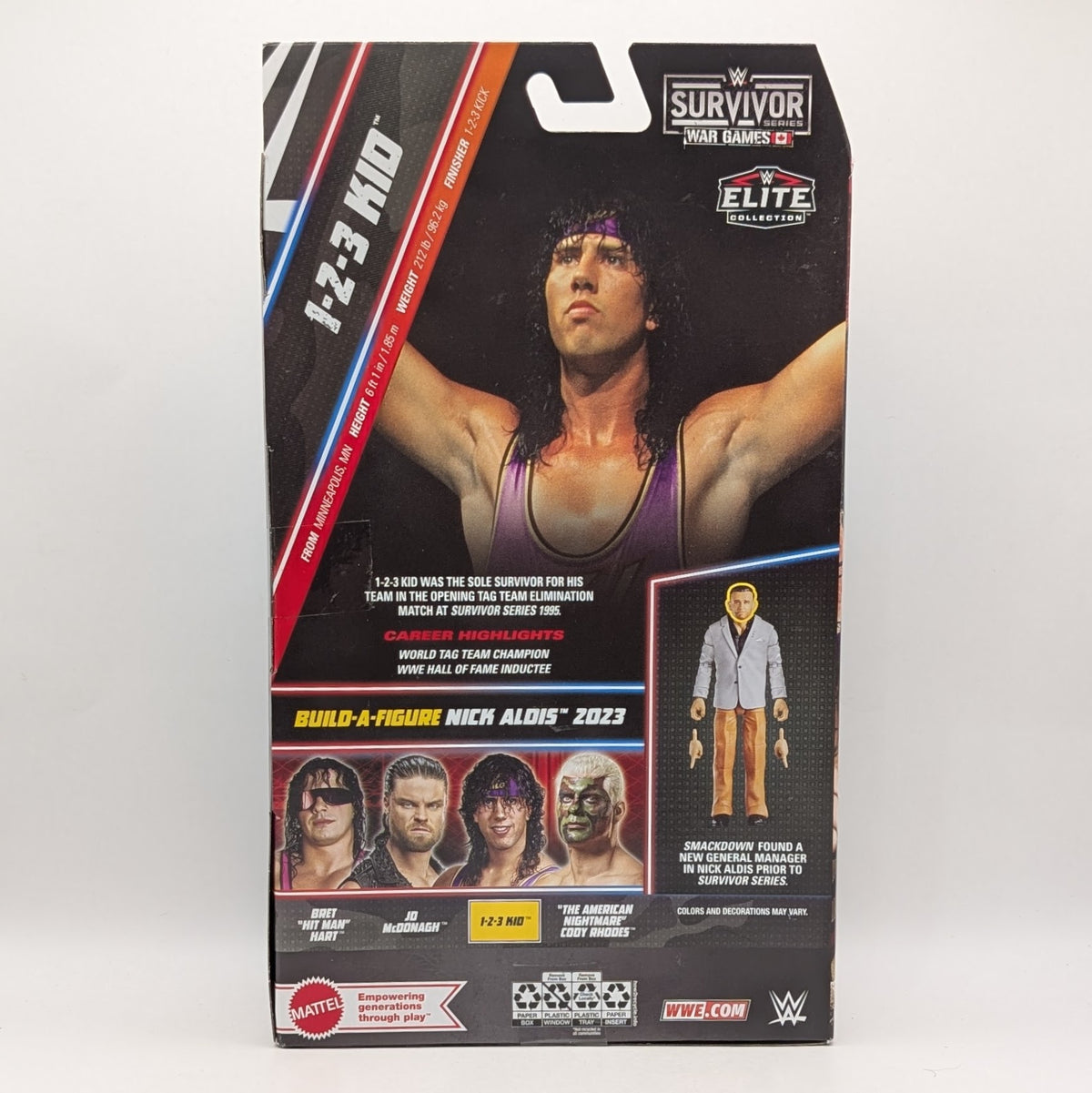 Elite Survivor Series 2025 1-2-3 Kid