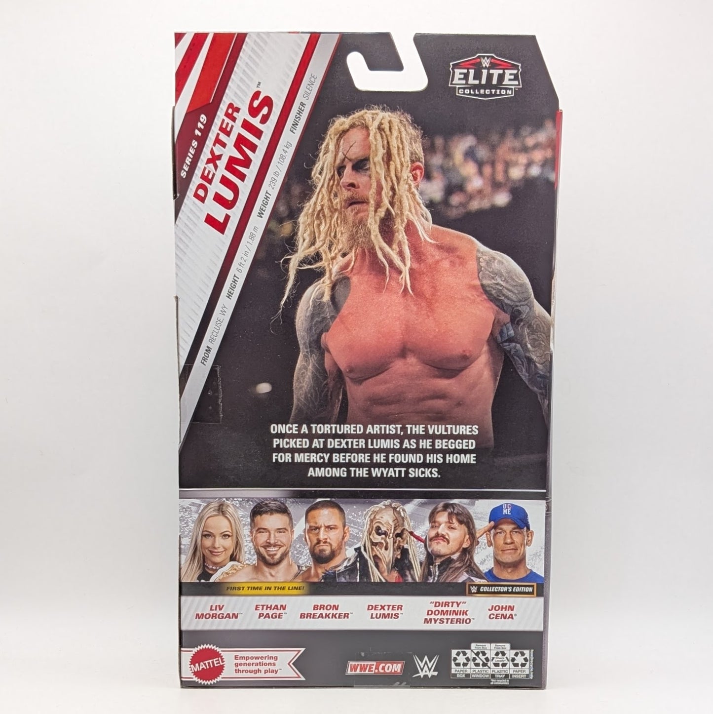 Elite 119 - Set of 5 (Bron Breakker, Dexter Lumis, Dominik Mysterio, Ethan Page, & Liv Morgan)