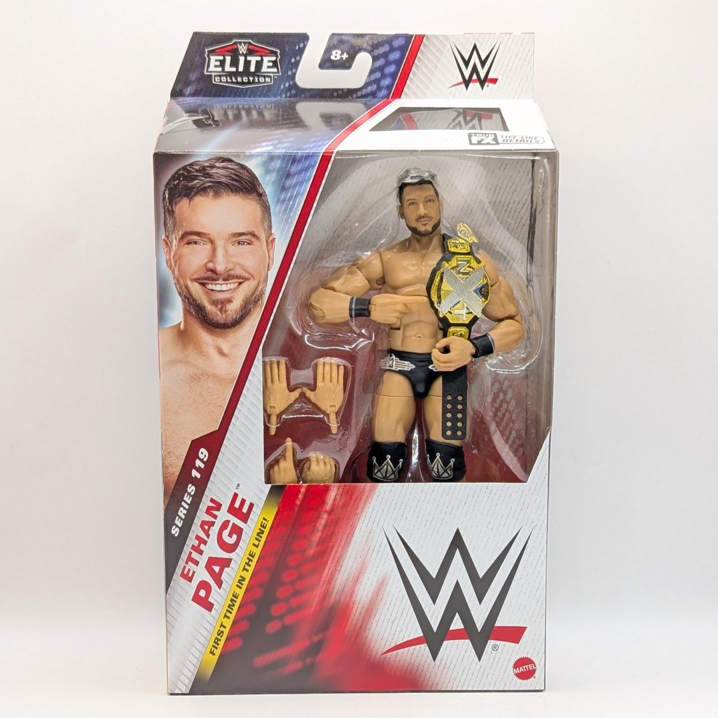 Elite 119 - Set of 5 (Bron Breakker, Dexter Lumis, Dominik Mysterio, Ethan Page, & Liv Morgan)