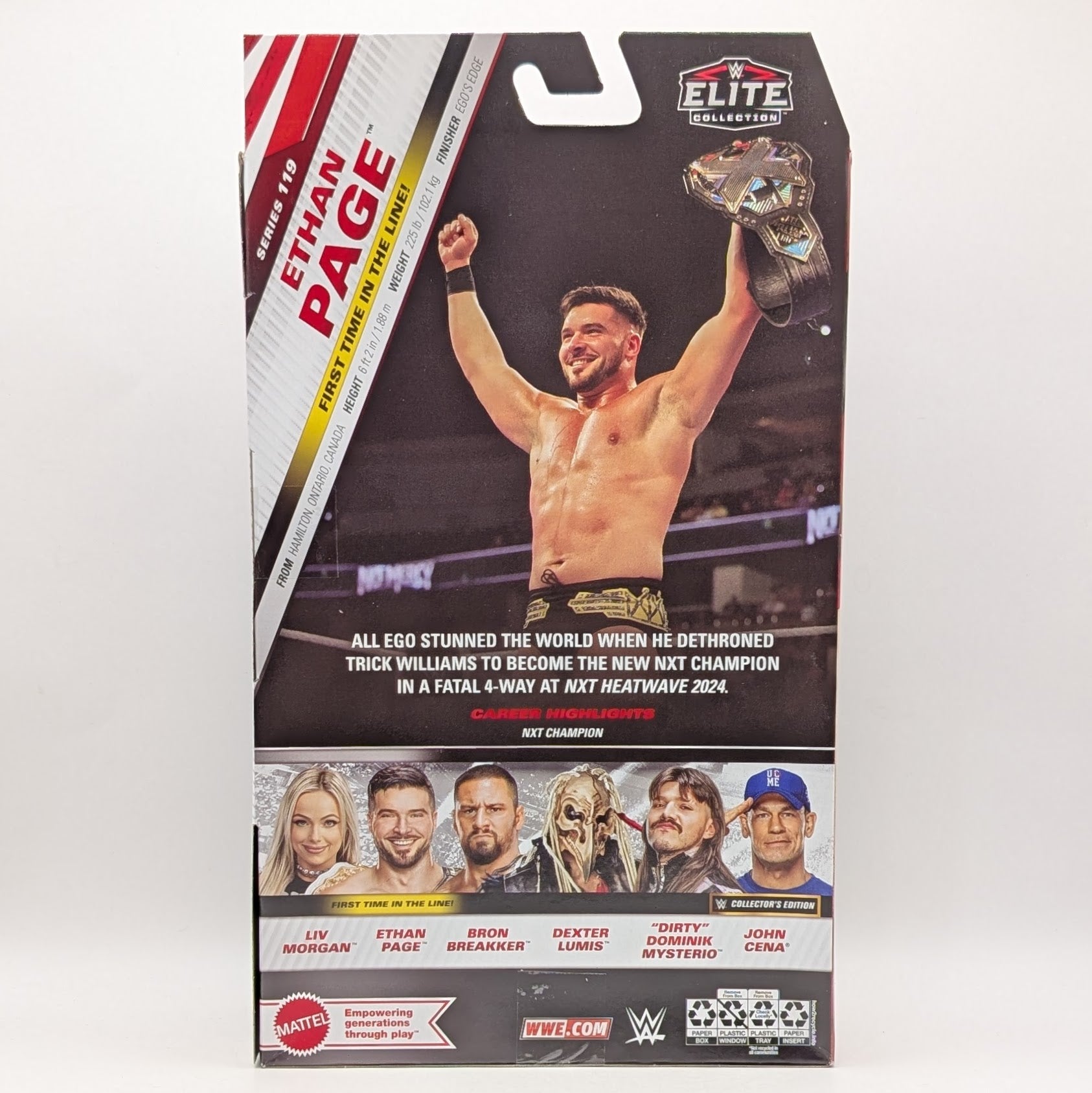 イーサンページ Ethan Page (Gold Designs) - WWE Elite 119 Toy Wrestling Action