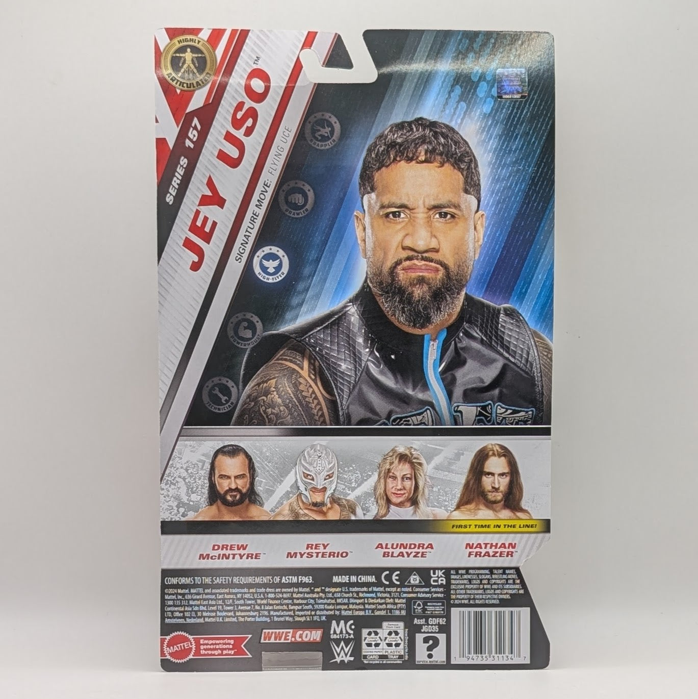 Main Event 157 Jey Uso – J+J Figures