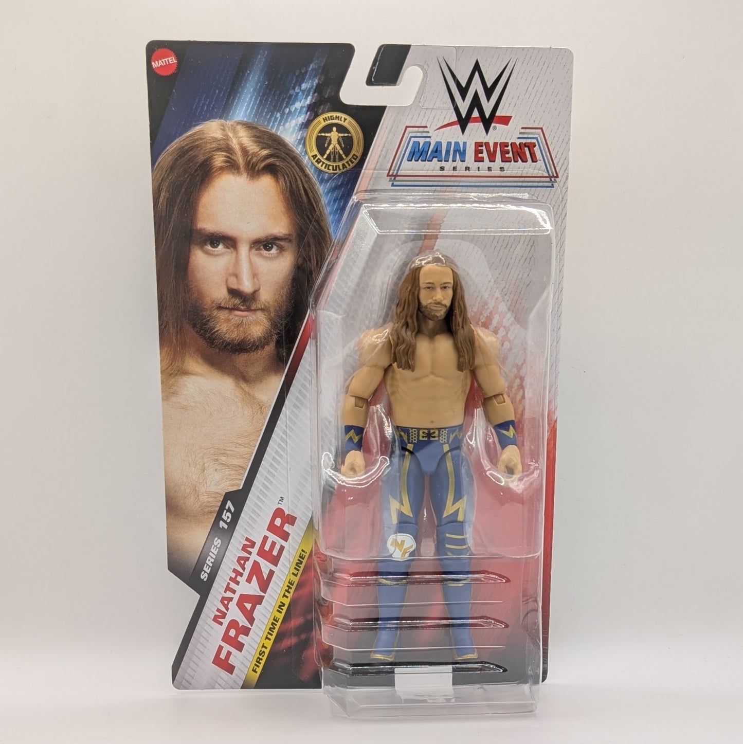 Main Event 157 - Set of 5 (Alundra Blaze, Drew McIntyre, Jey Uso, Nathan Frazer, & Rey Mysterio)