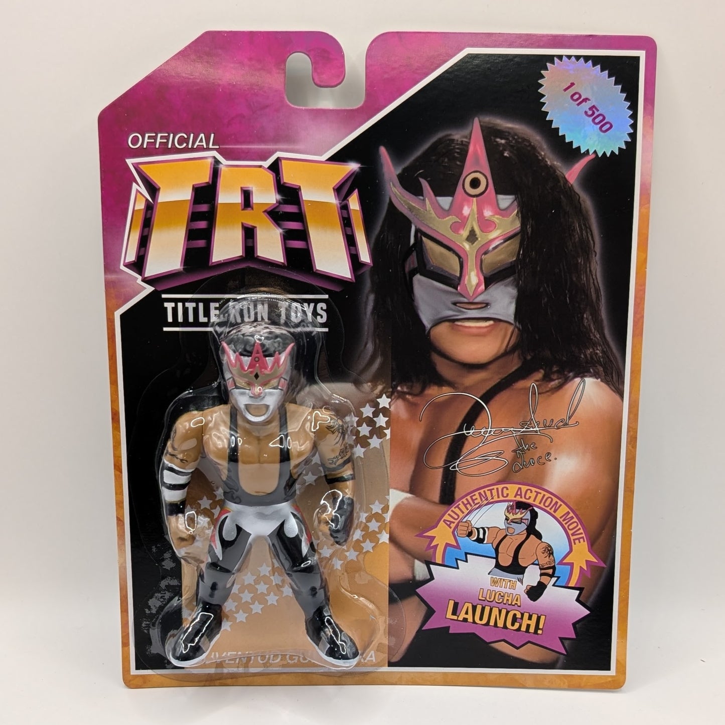 Title Run Toys Series 1 - Set of 5 (Danny Davis, Ernest Miller, Juventud Guerrera, Paul Orndorff & Wrath)