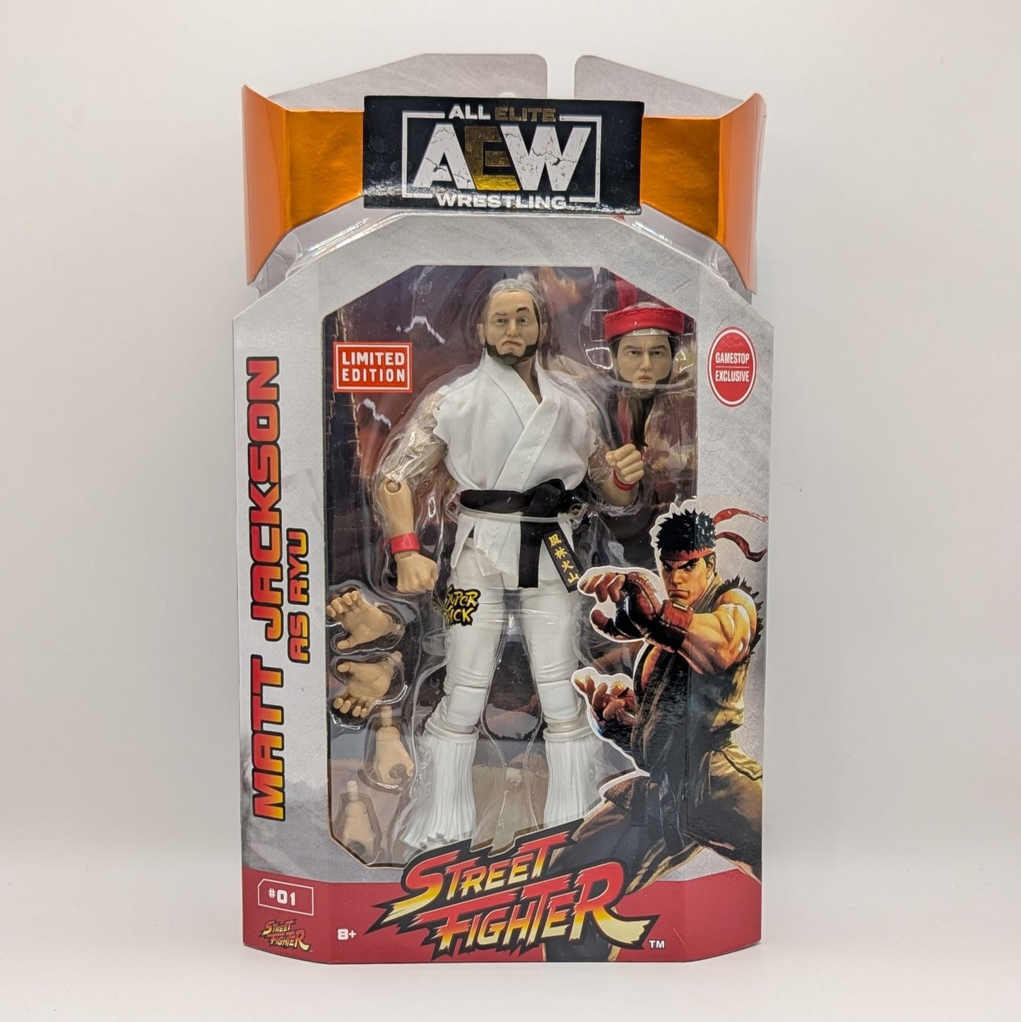AEW Unrivaled GameStop Exclusive Matt Jackson as Ryu