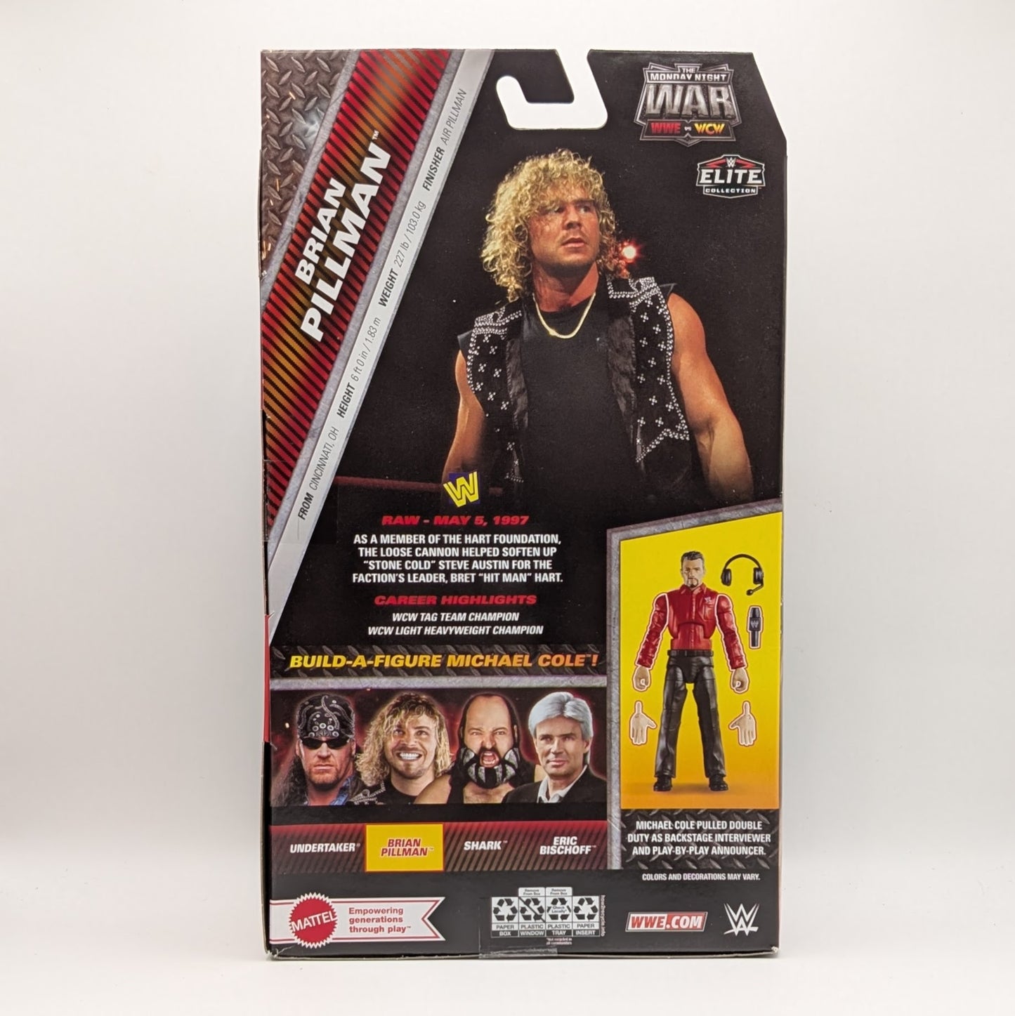 Elite Monday Night Wars 8 Brian Pillman