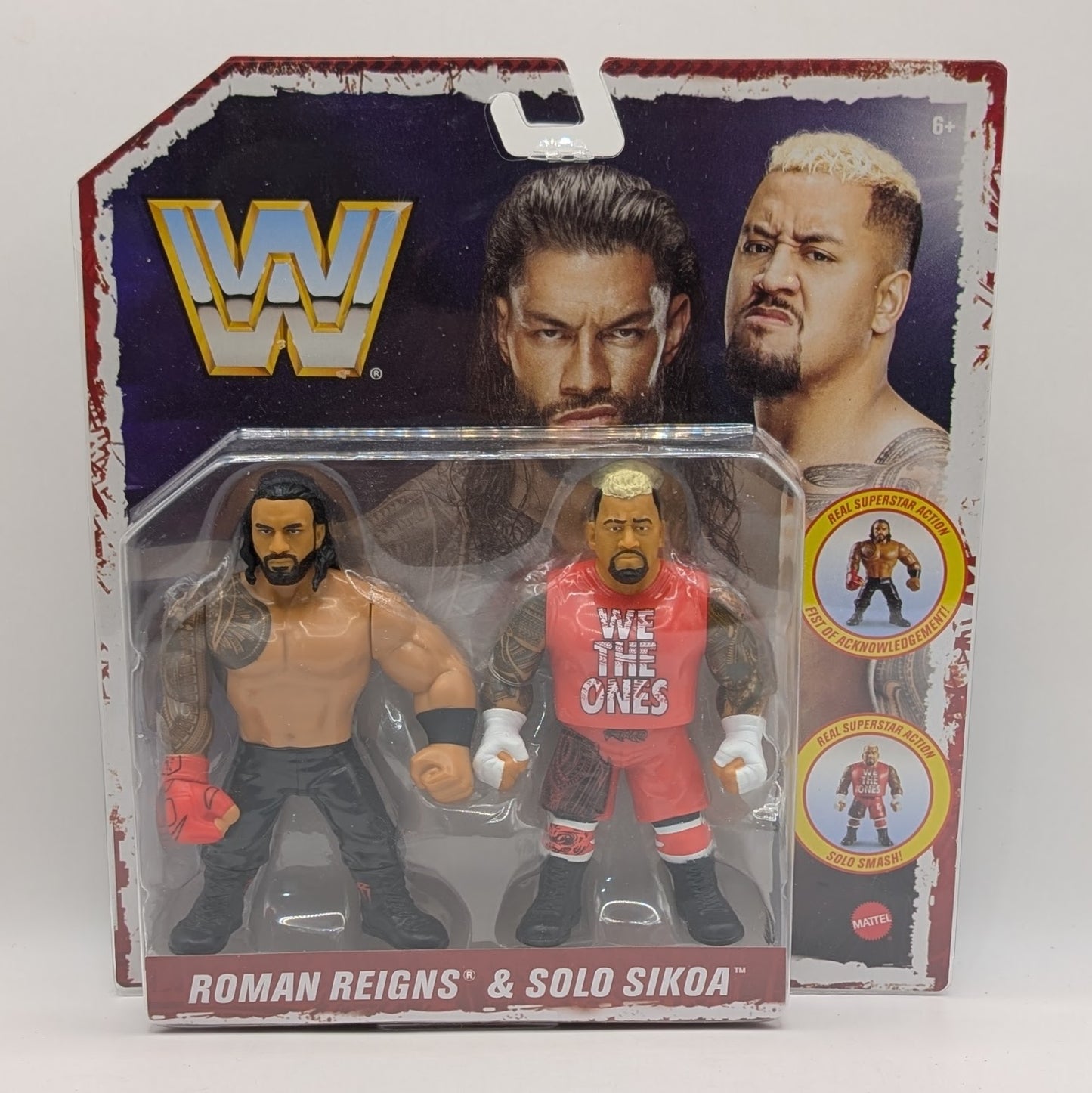 Retro Ringside Exclusive Samona Bloodline Roman Reigns & Solo Sikoa