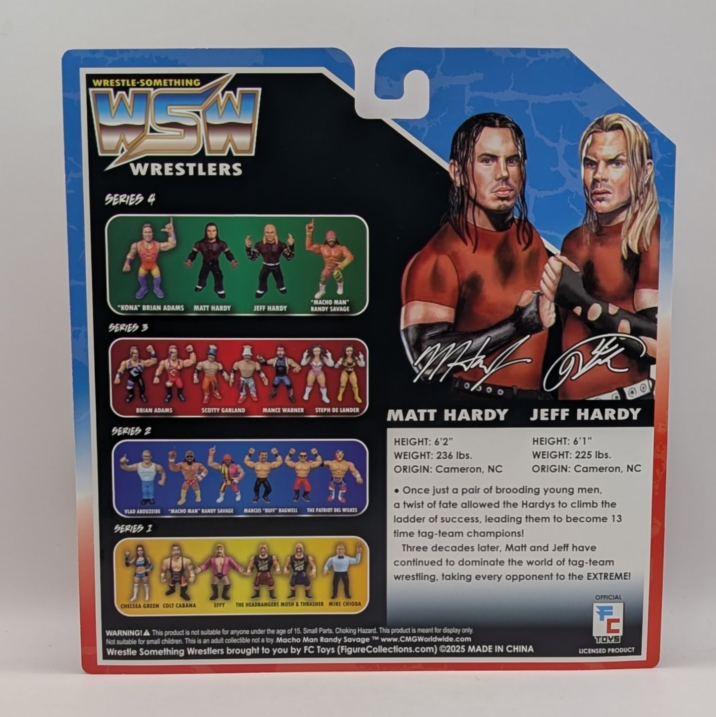 FC Wrestle Something Wrestlers 4 The Hardy Boys (Matt & Jeff Hardy)