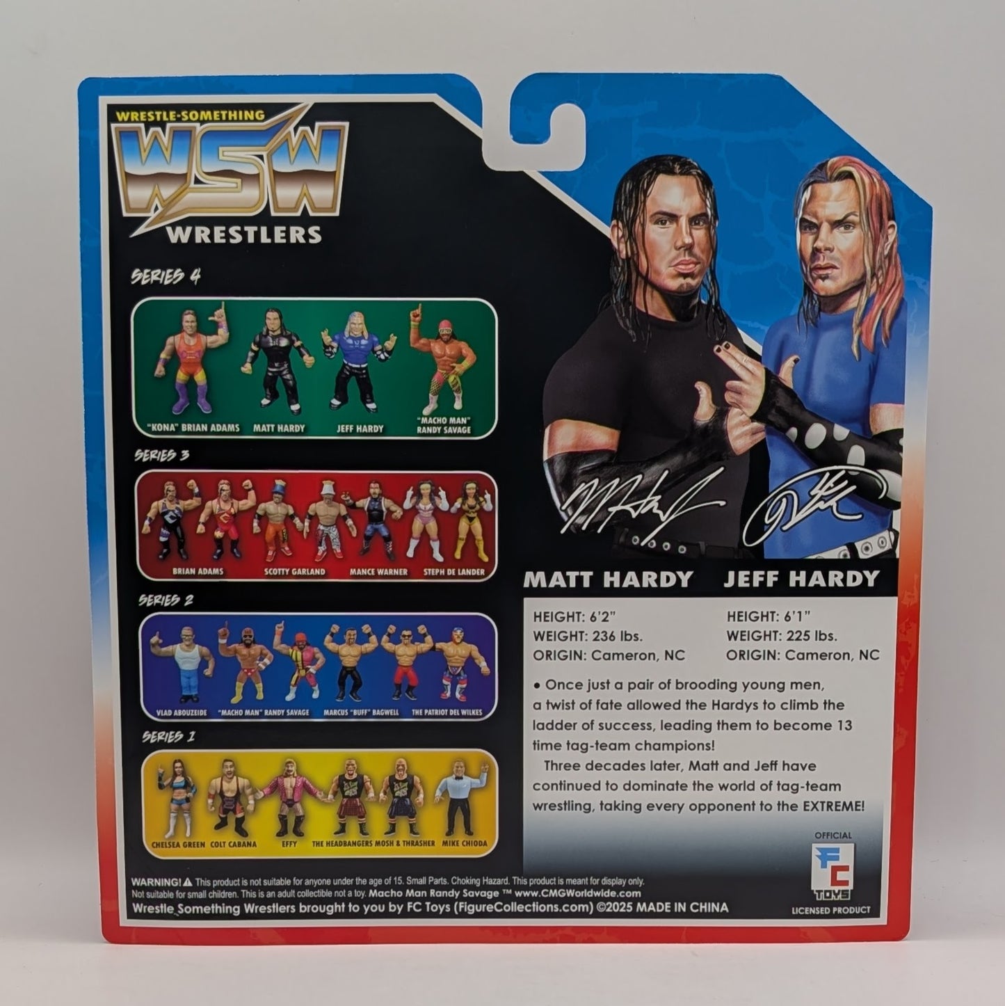FC Wrestle Something Wrestlers 4 The Hardy Boys (Matt & Jeff Hardy)