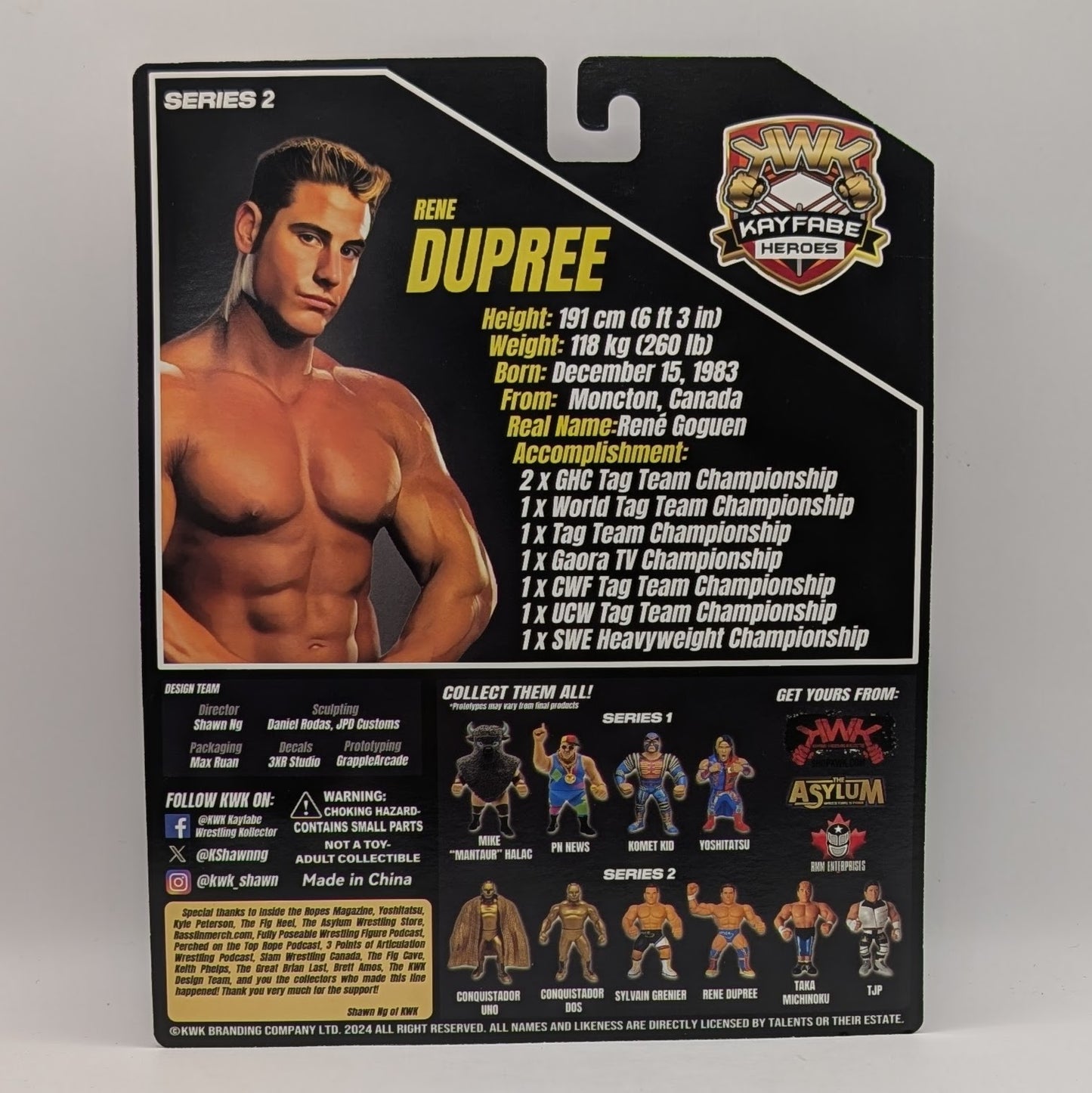 KWK Kayfabe Heroes 2 Renee Dupree