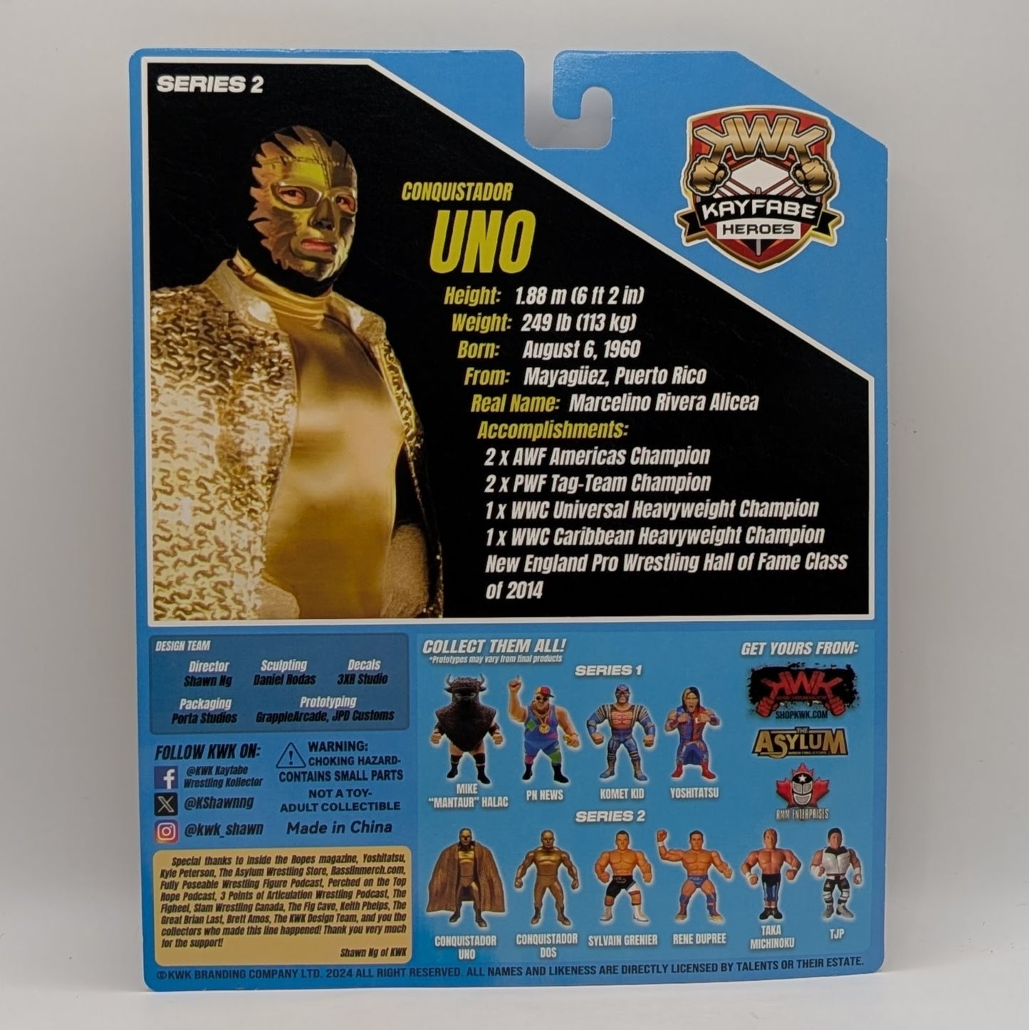 KWK Kayfabe Heroes 2 Los Conquistadores (Uno & Dos)