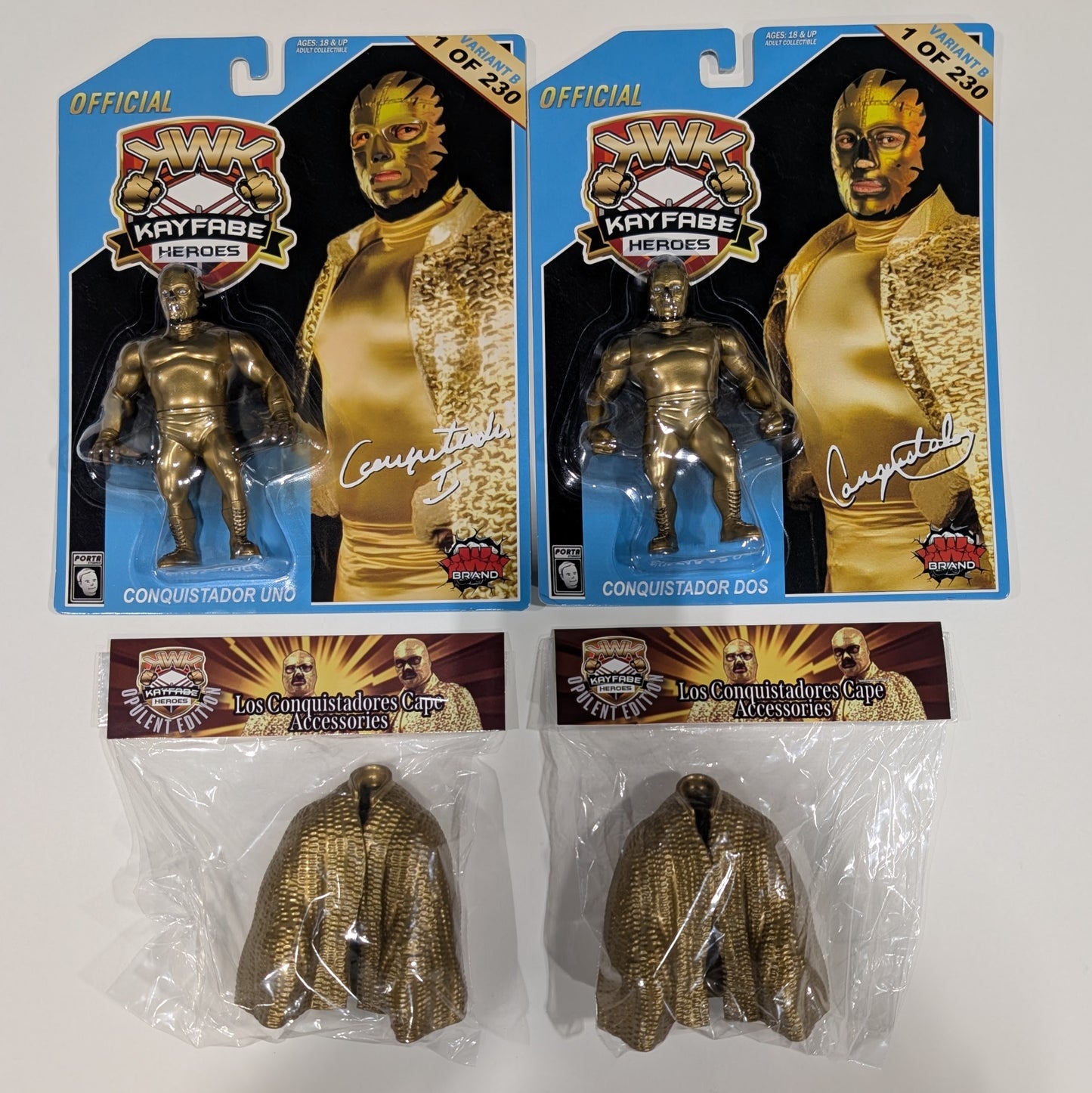 KWK Kayfabe Heroes 2 Los Conquistadores (Uno & Dos)