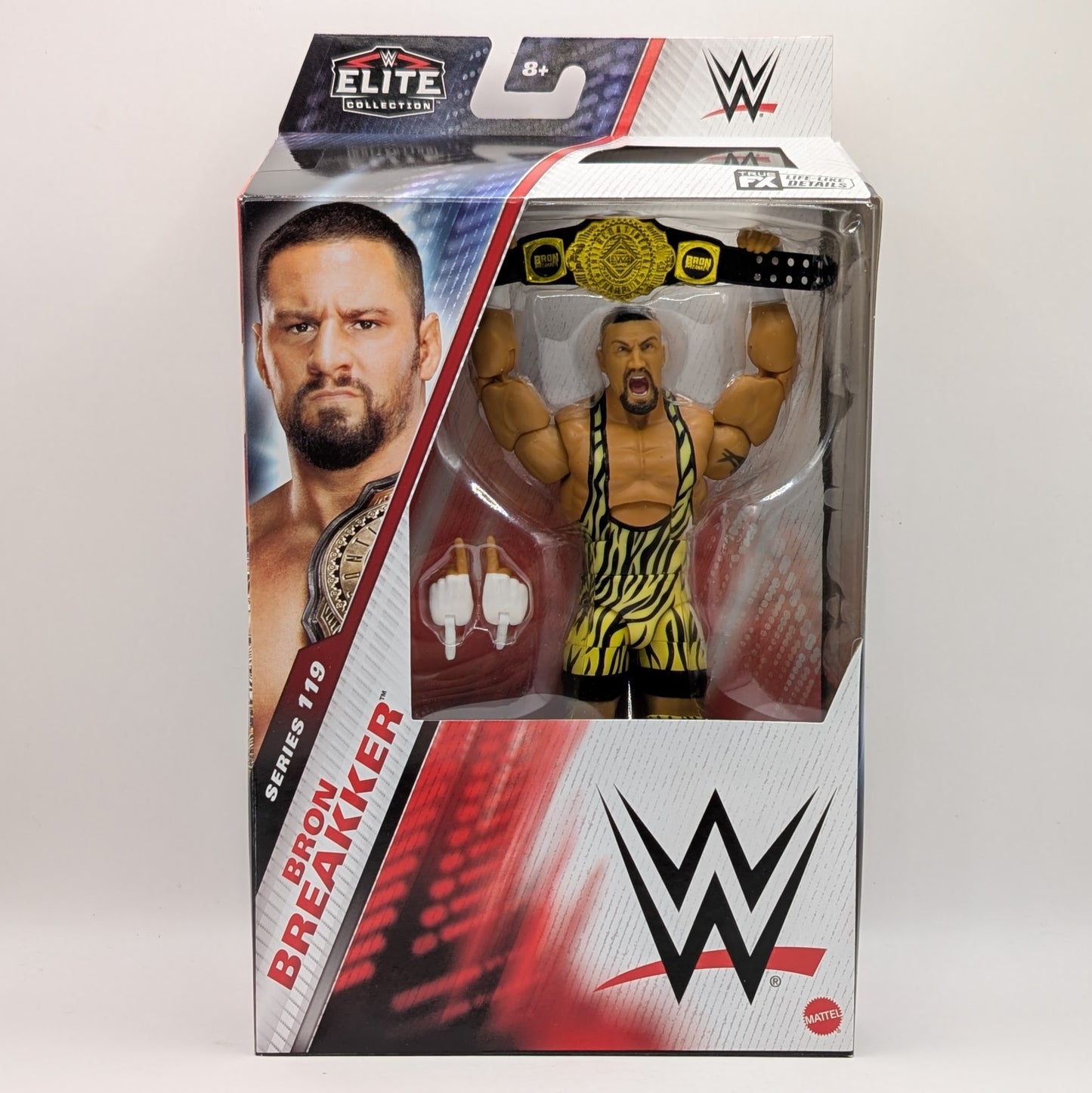 Elite 119 - Set of 5 (Bron Breakker, Dexter Lumis, Dominik Mysterio, Ethan Page, & Liv Morgan)