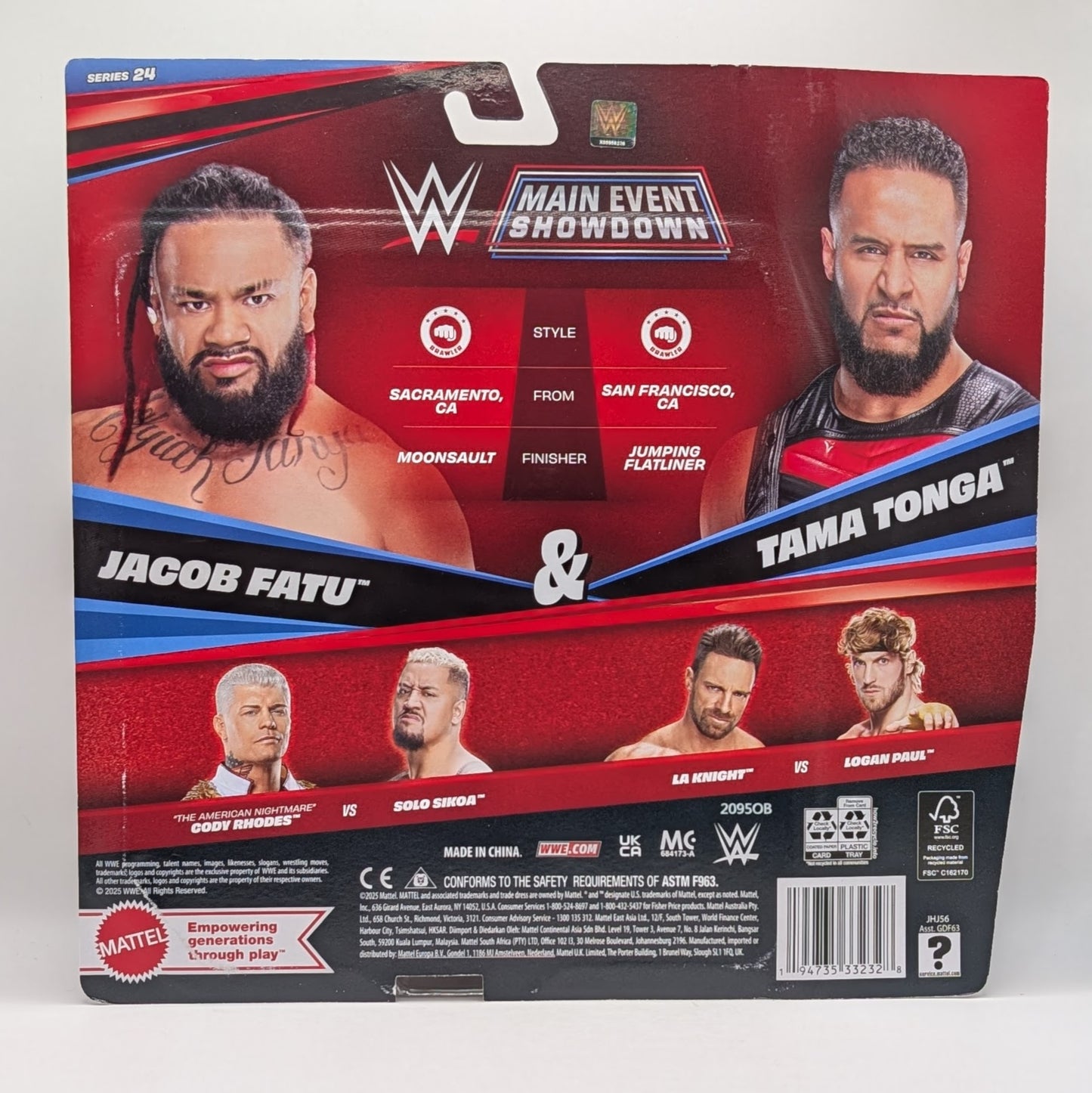 Main Event Showdown 24 Tama Tonga & Jacob Fatu