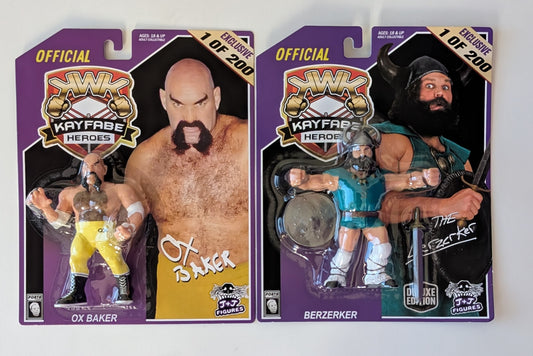 KWK 2025 Kayfabe Heroes J+J Exclusive Bundle (Berzerker & Ox Baker)