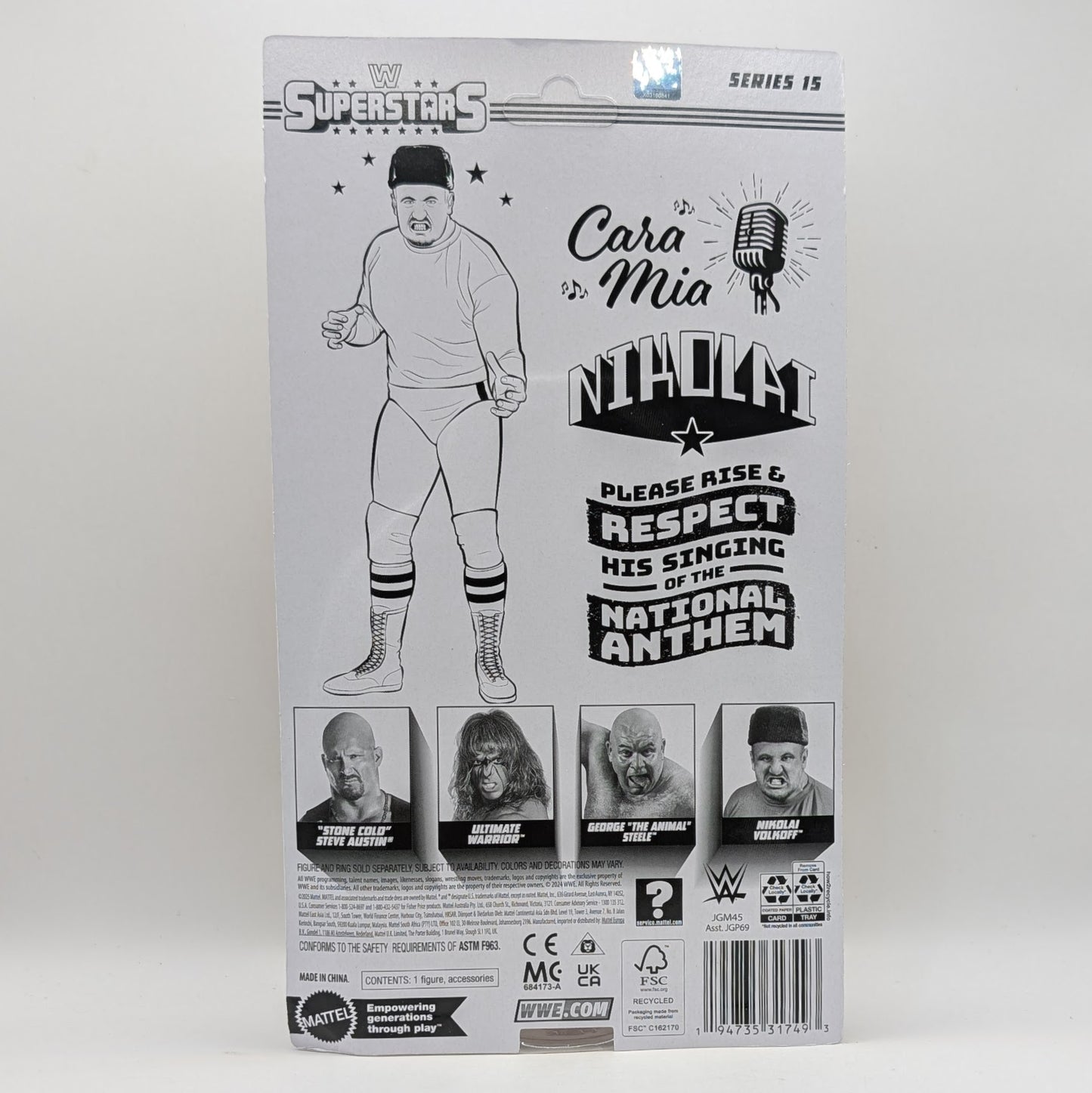 WWE Superstars 15 Nikolai Volkoff