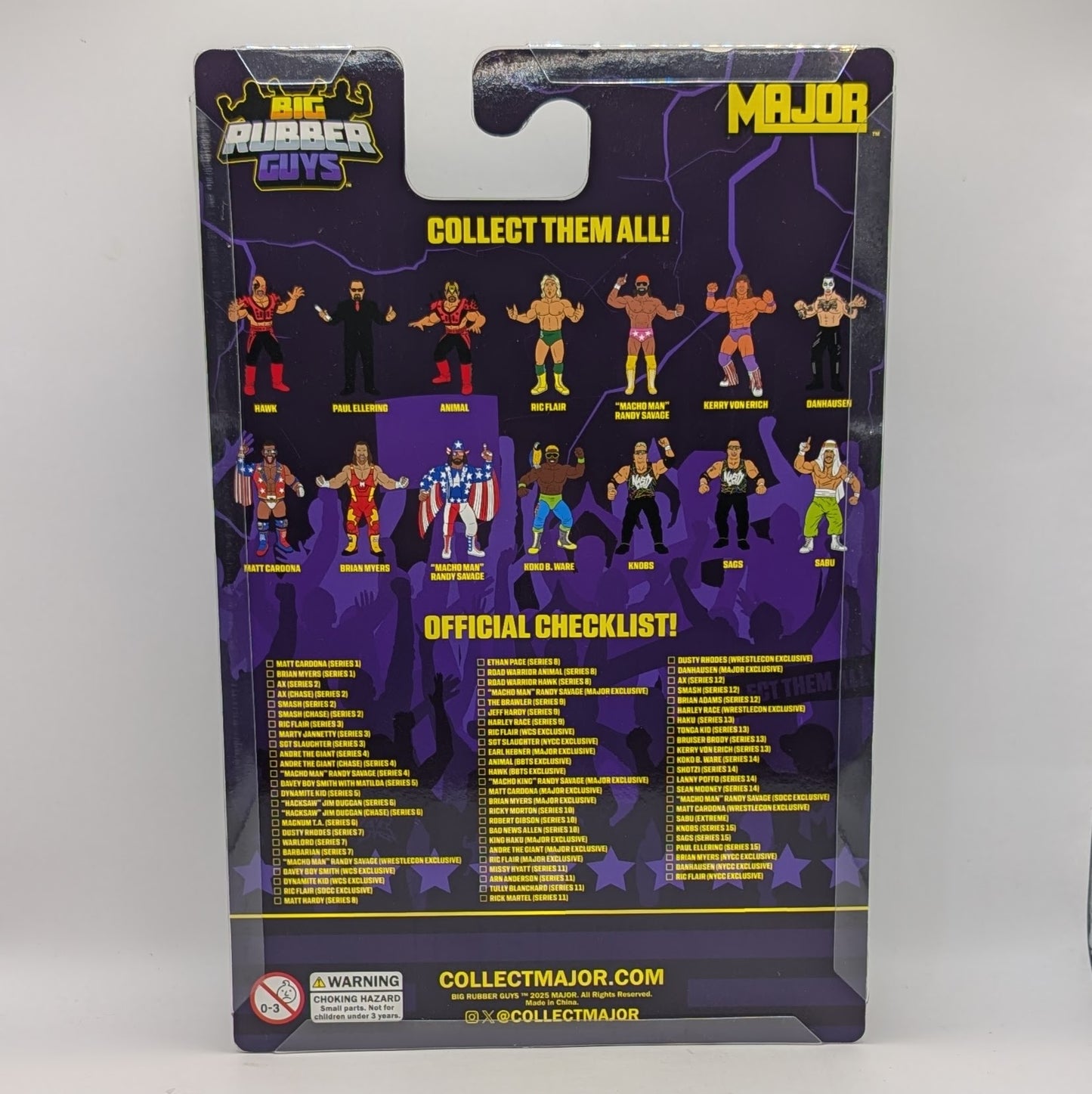 Major Big Rubber Guys 2025 NYCC Exclusive Brian Myers