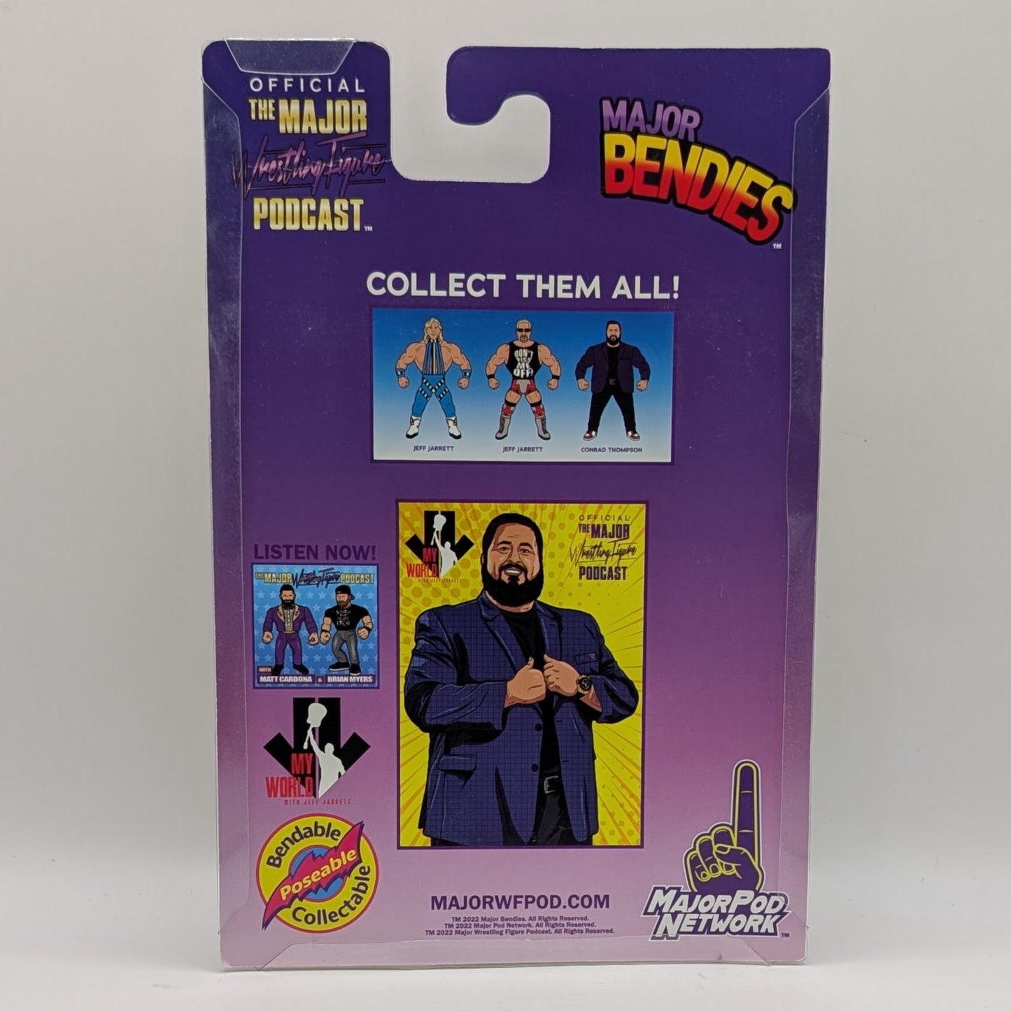 Major Bendies Exclusive - My World (Jeff Jarrett & Conrad Thompson)