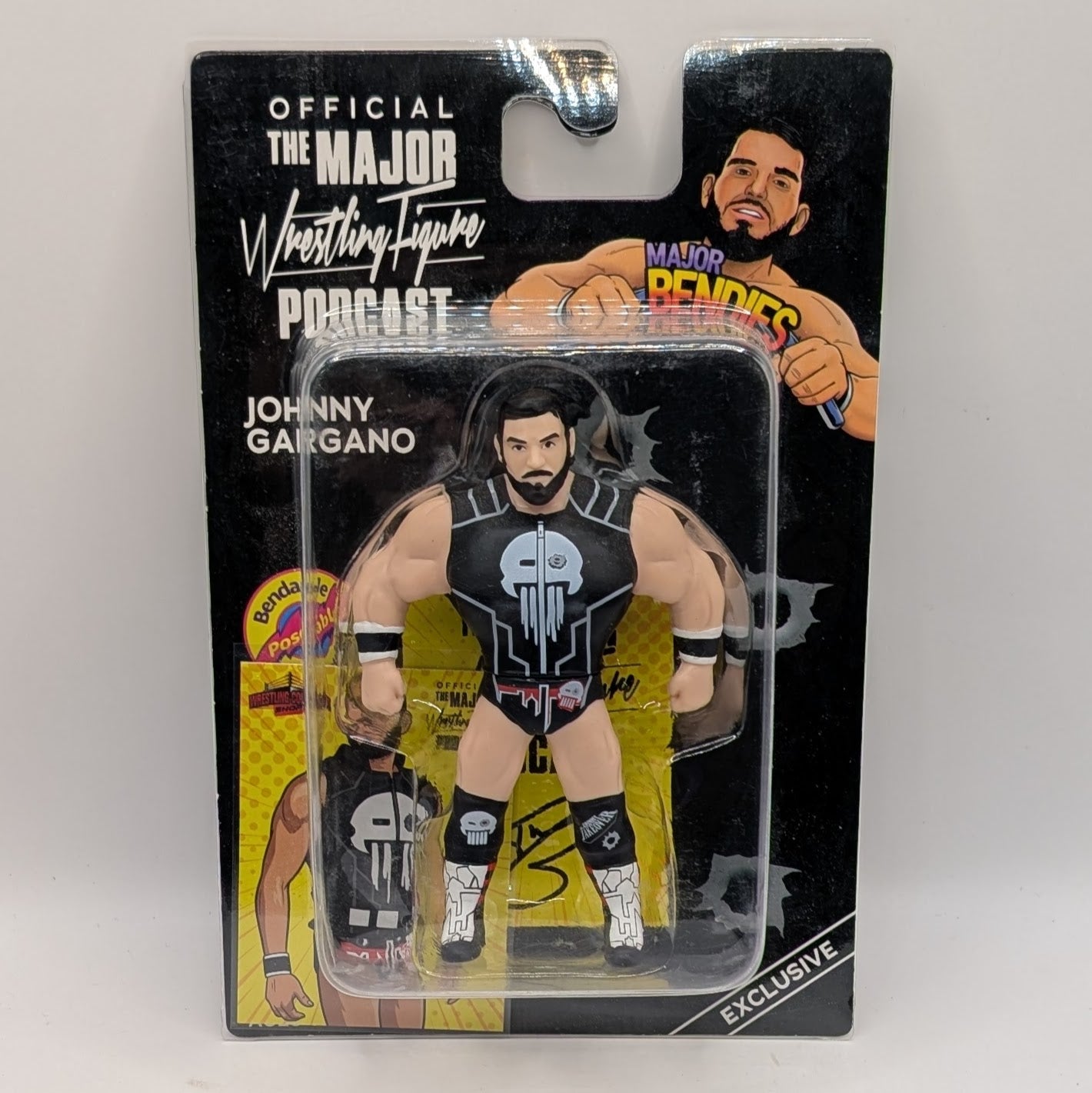Major Bendies Wrestling Collector Shop Exclusive Johnny Gargano
