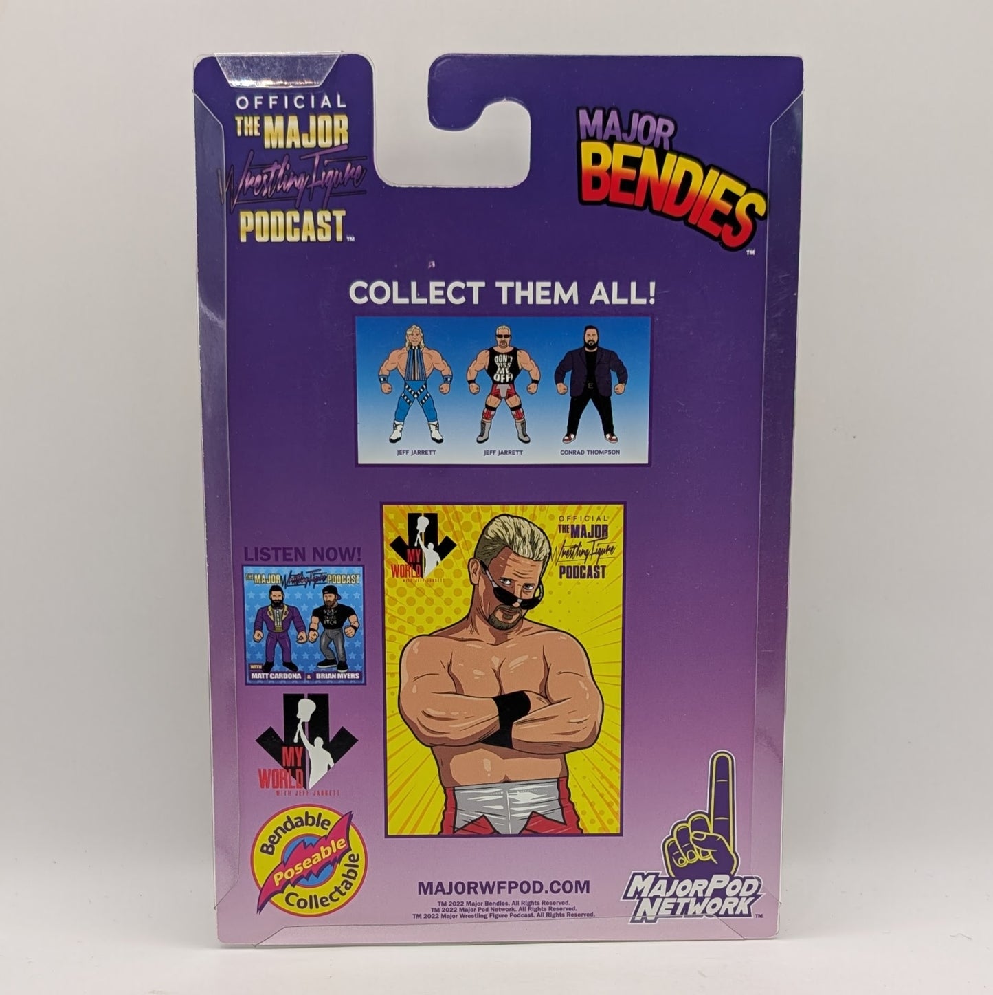 Major Bendies Exclusive - My World (Jeff Jarrett & Conrad Thompson)