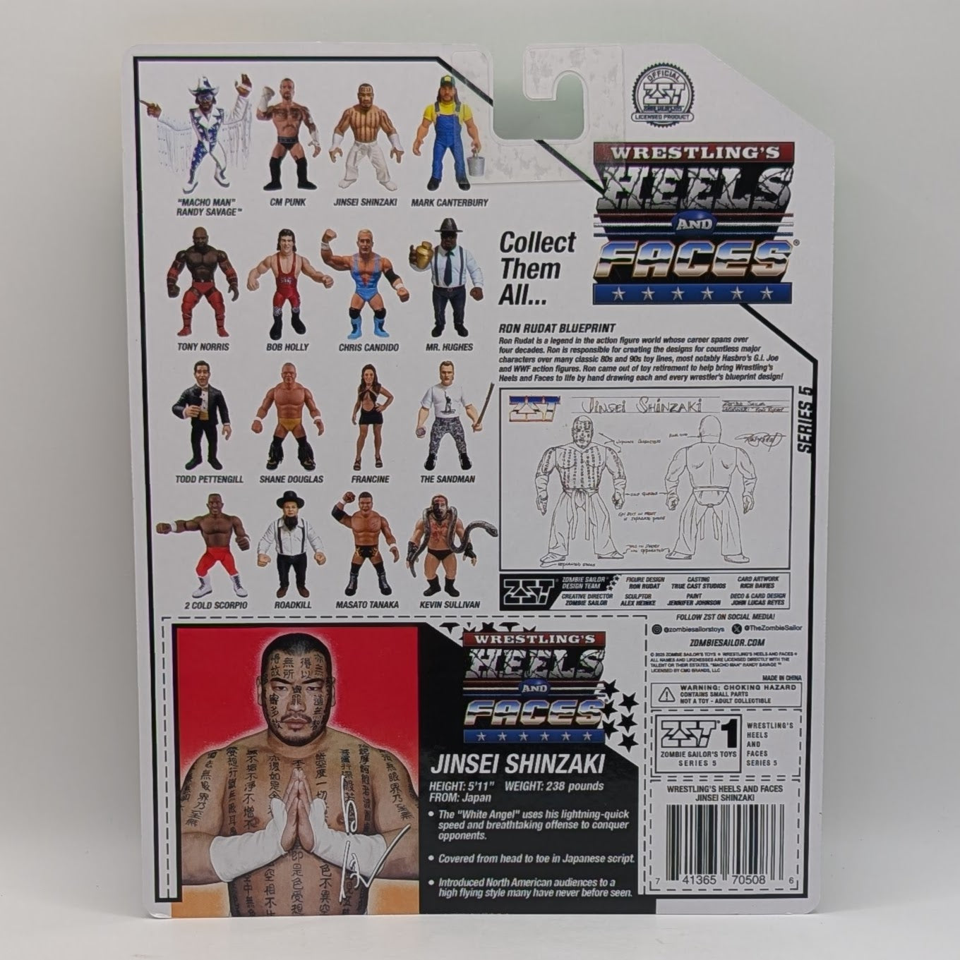 Zombie Sailor Heels & Faces Series 5 Jinsei Shinzaki (Hakushi)