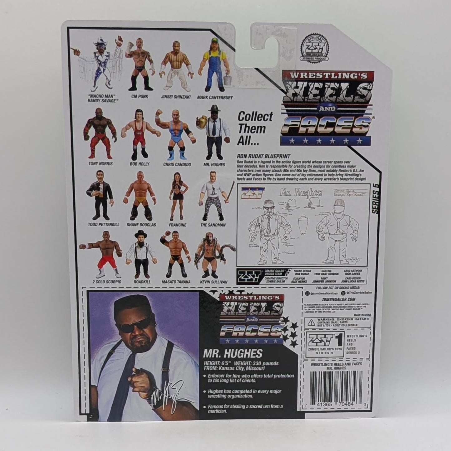 Zombie Sailor Heels & Faces Series 5 Mr. Hughes