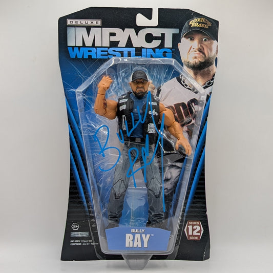TNA Jakks Deluxe Impact 12 Bully Ray *SIGNED*