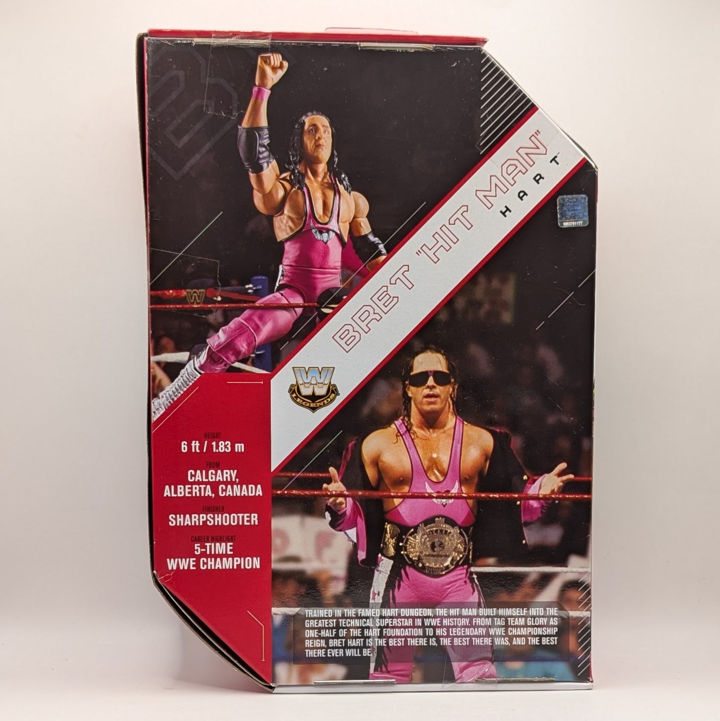 Ultimate Edition Legends Bret Hart *SIGNED*