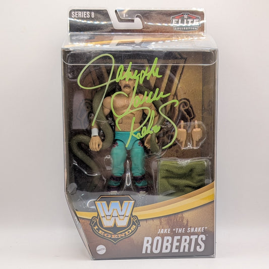 Elite Legends 8 Jake 'The Snake' Roberts *SIGNED*