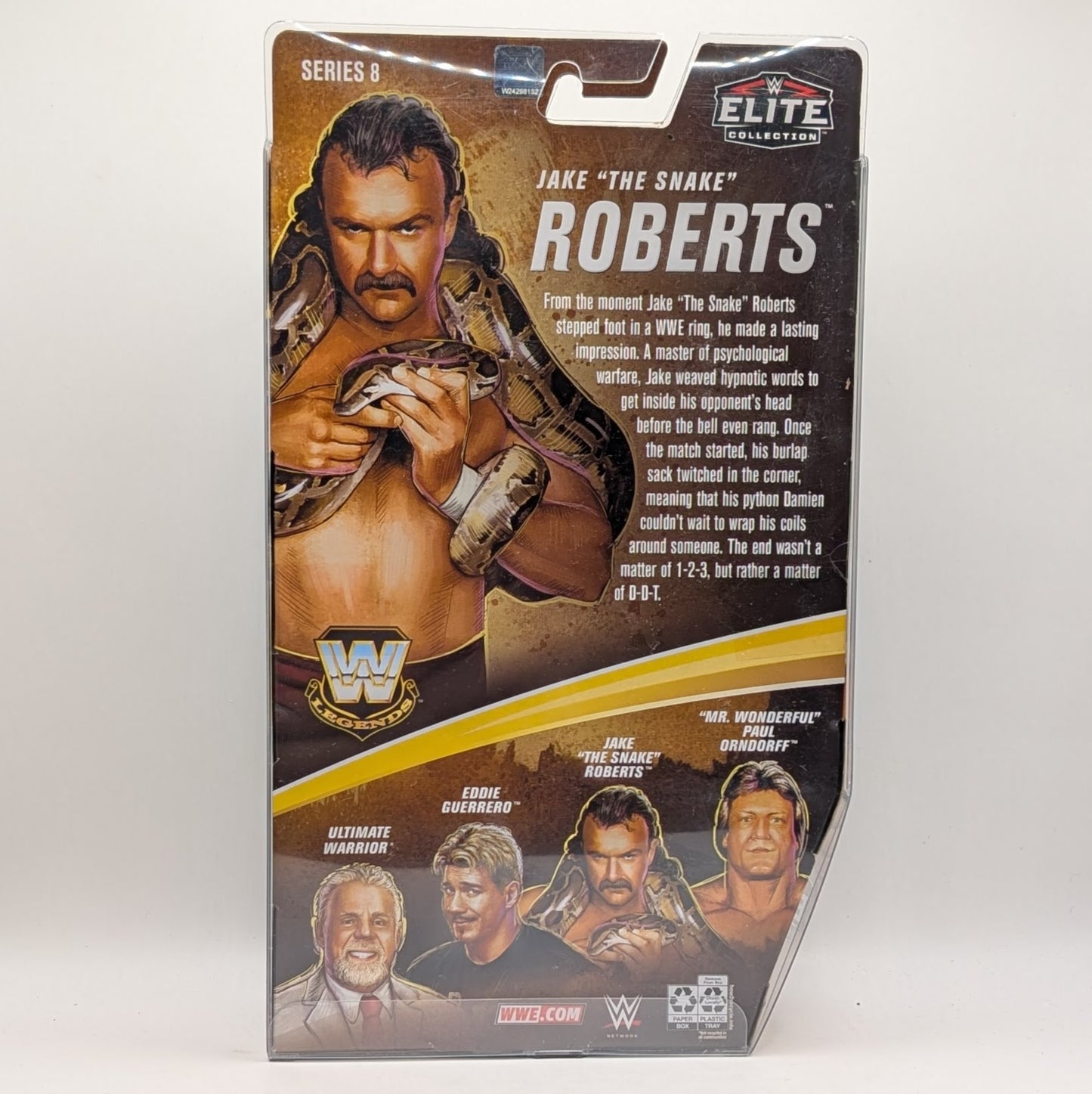 Elite Legends 8 Jake 'The Snake' Roberts *SIGNED*