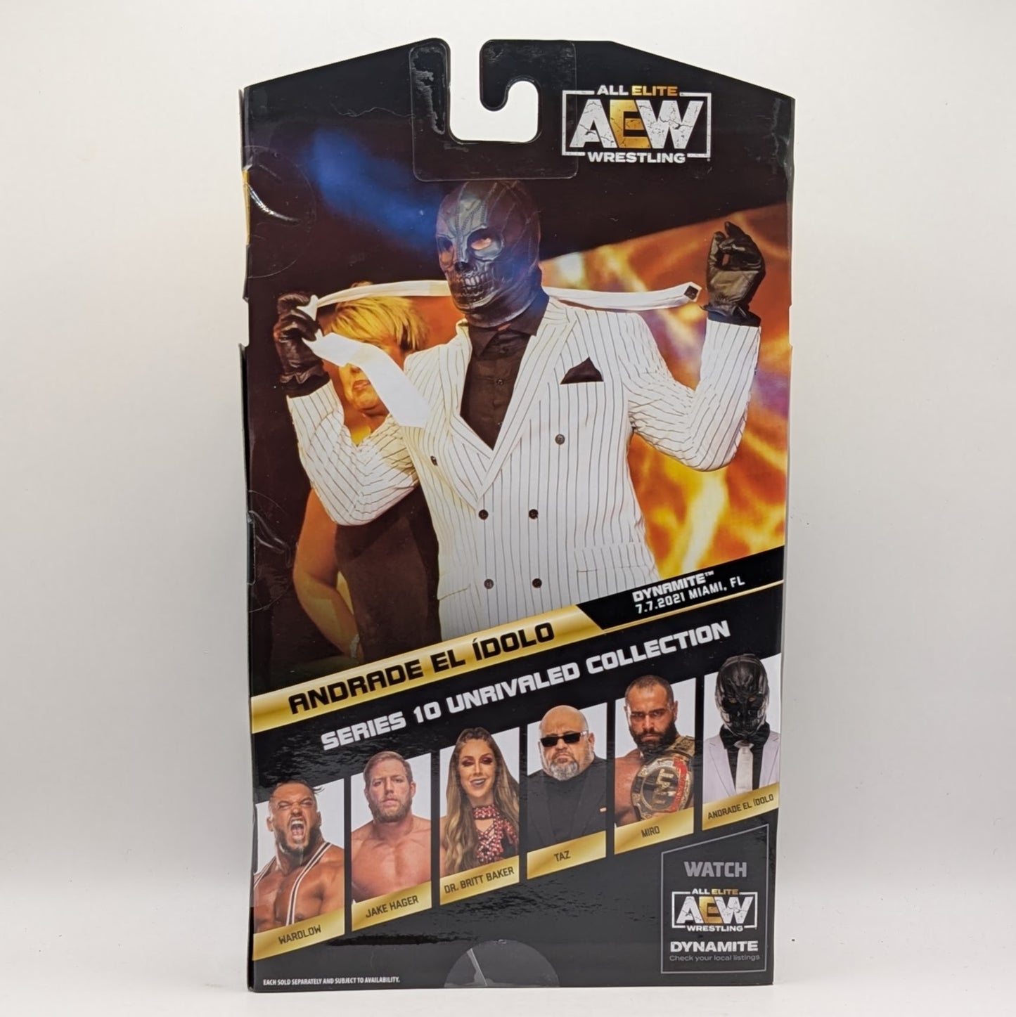 AEW Unrivaled 10 Andrade El Idolo *SIGNED*
