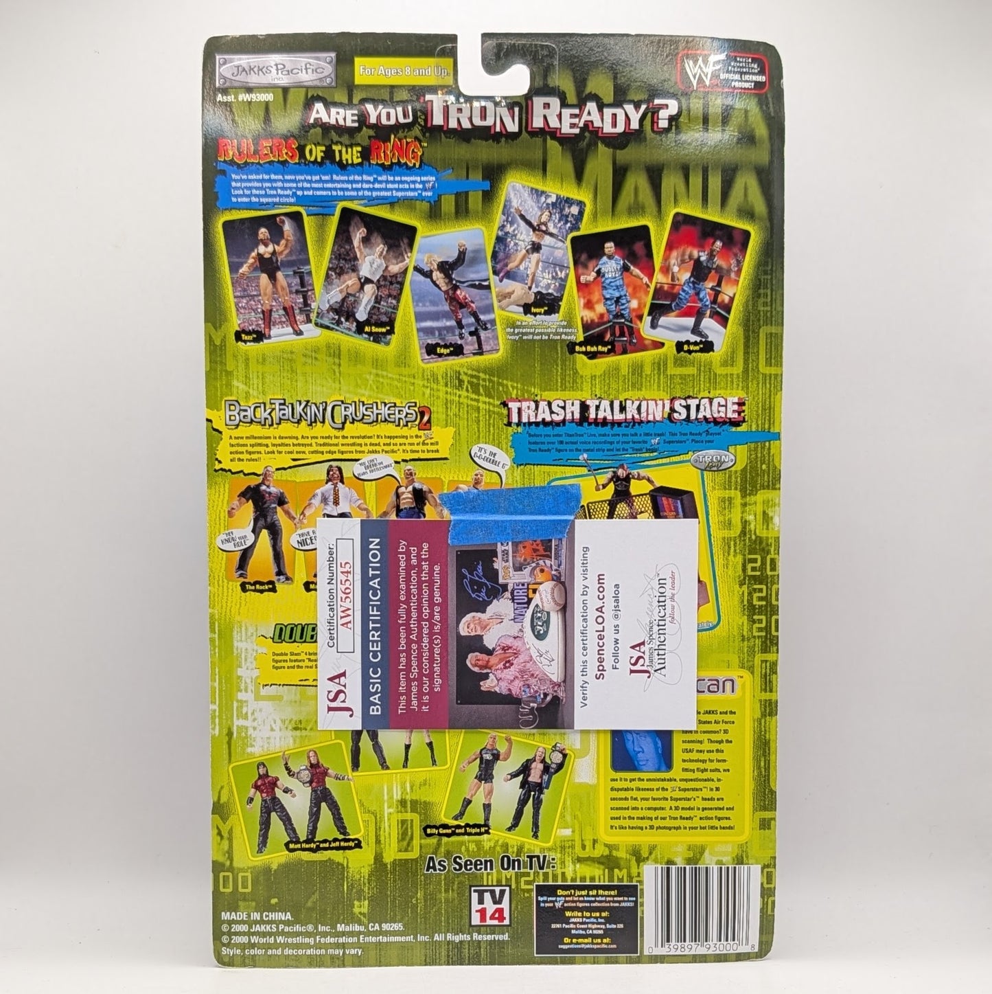 TTL Rulers of the Ring 1 D-Von Dudley *SIGNED*