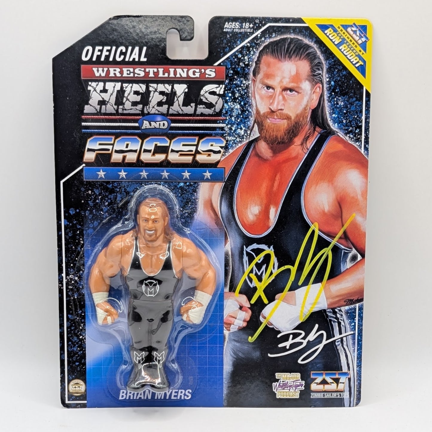 Zombie Sailor Heels & Faces 1 Brian Myers *SIGNED*