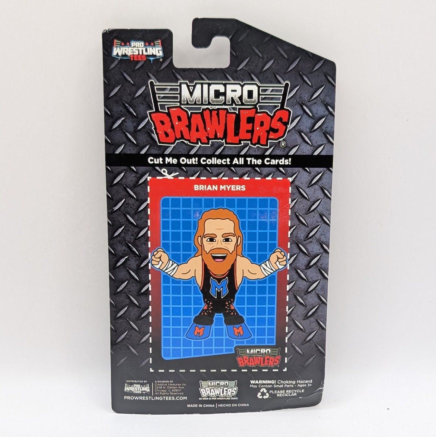 PWT Micro Brawlers Variant Brian Myers *SIGNED*