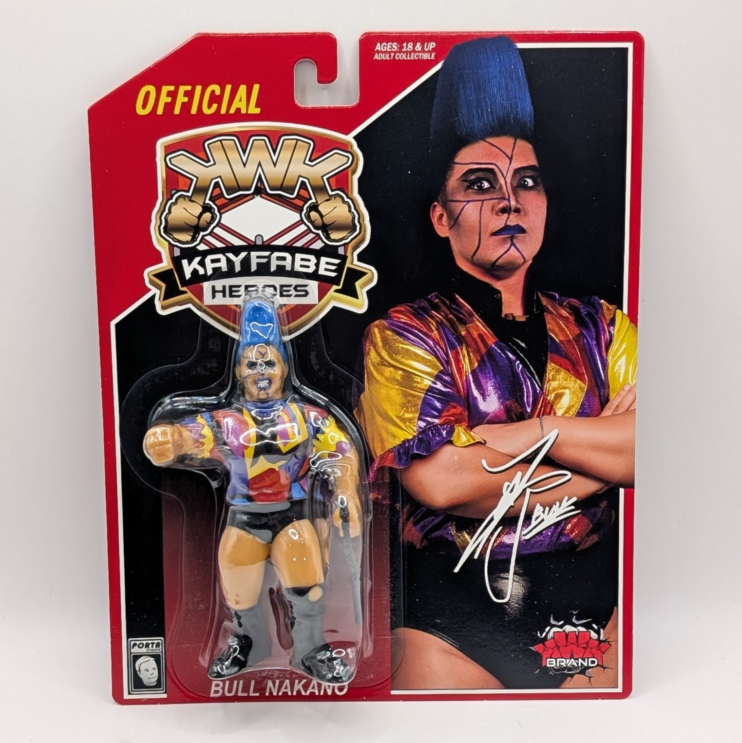 KWK 2025 Kayfabe Heroes Bull Nakano – J+J Figures