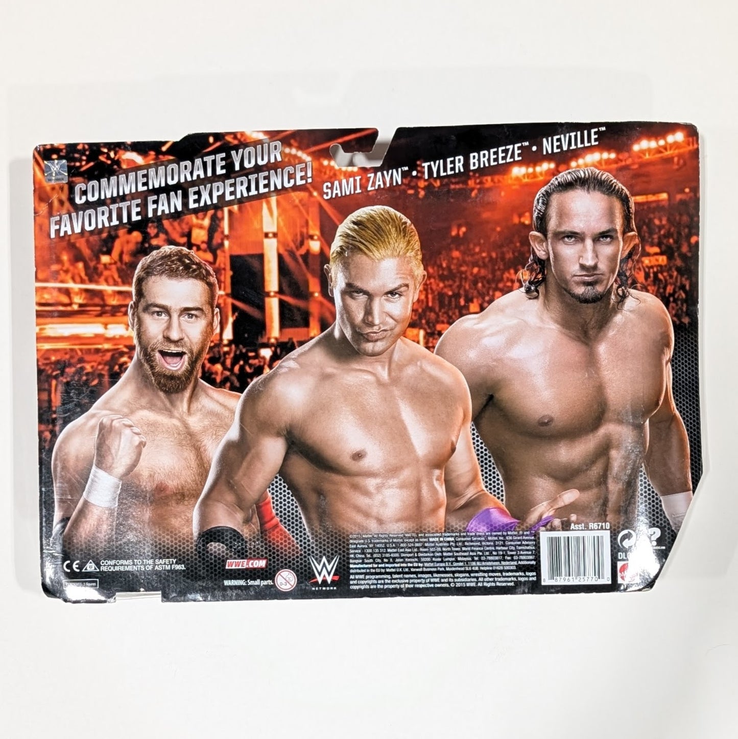 Main Event Fan Central 3-Pack Series 4 - Sami Zayn, Tyler Breeze, & Neville