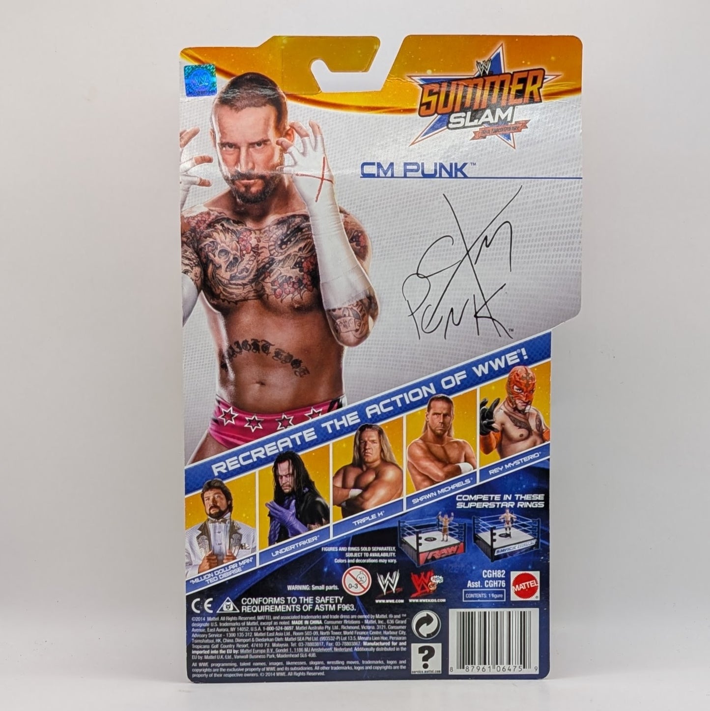Main Event Summerslam Heritage 2 CM Punk