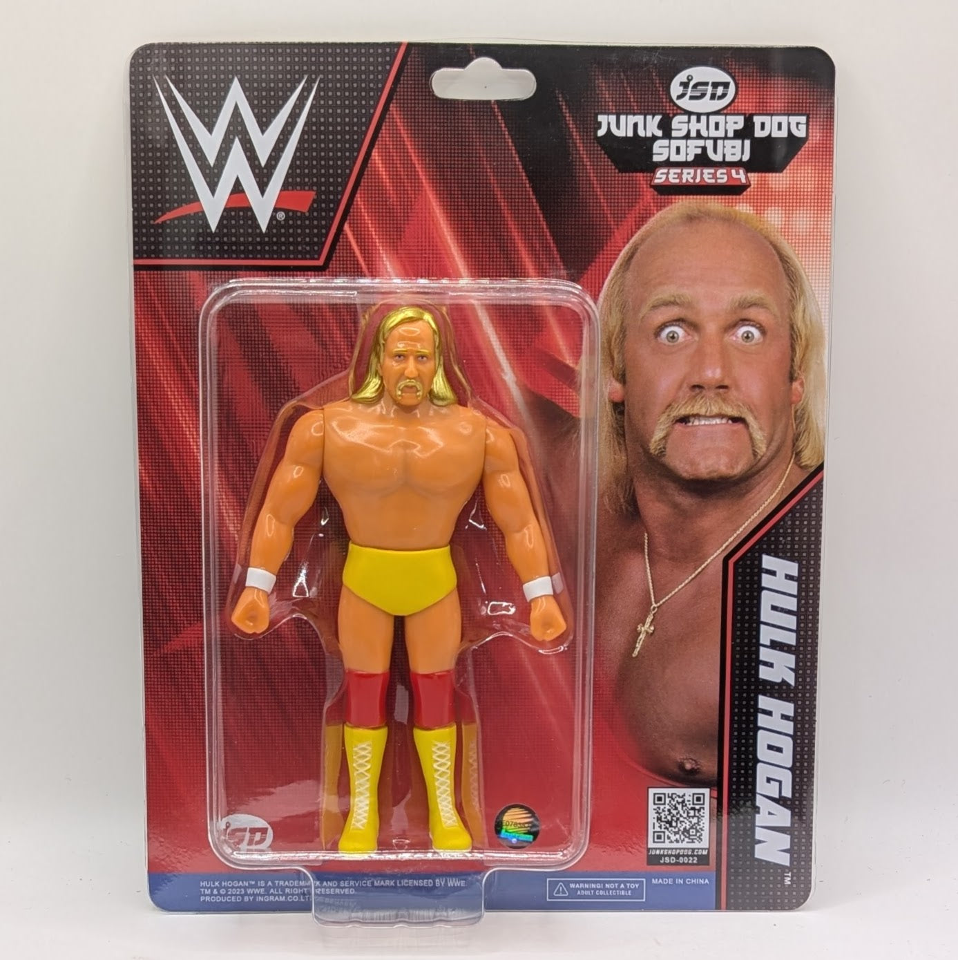 Junk Shop Dog Sofubi & WWE Pro Wrestling Series 4 Hulk Hogan – J+J