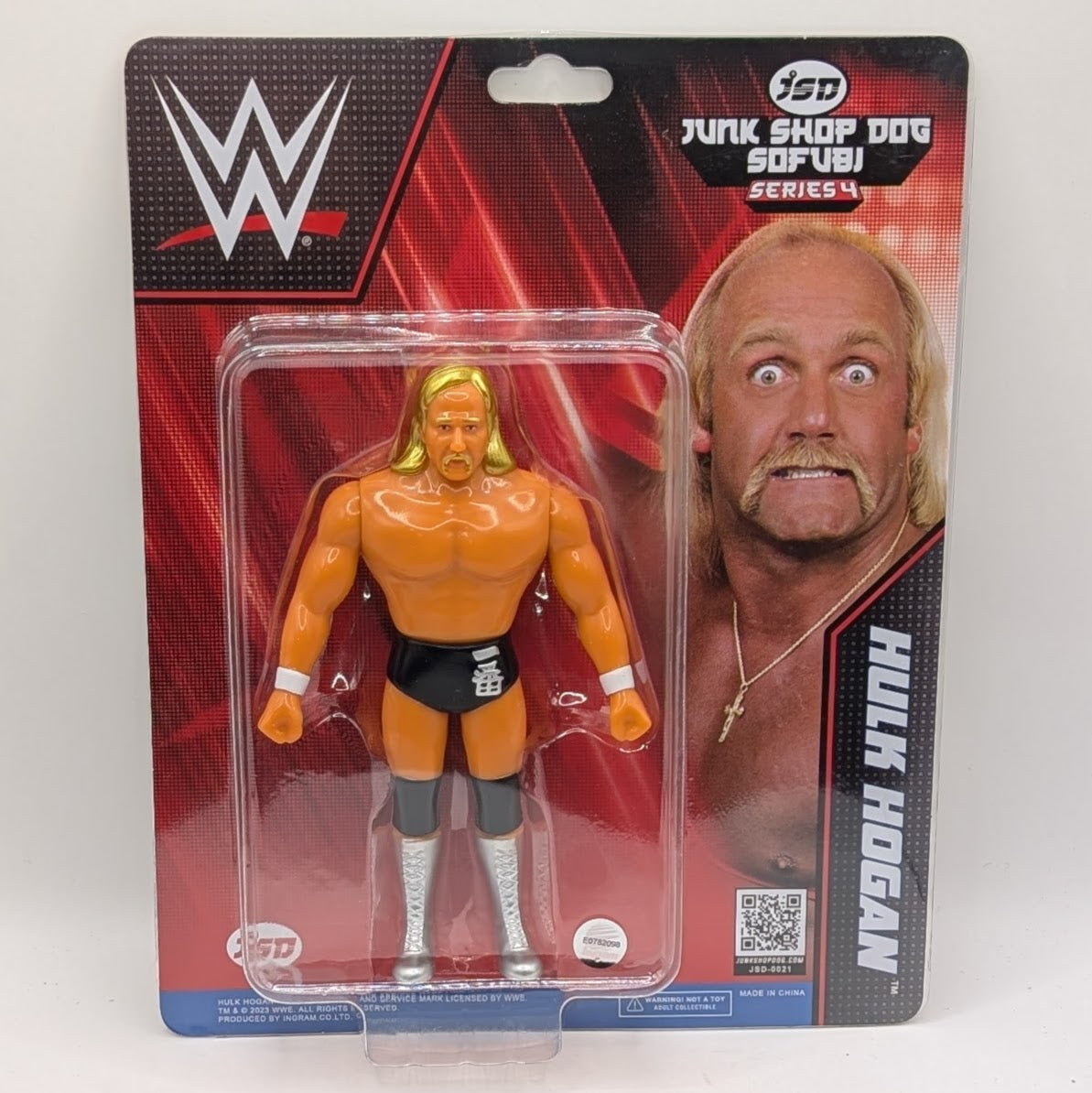 Junk Shop Dog Sofubi & WWE Pro Wrestling Series 4 Hulk Hogan – J+J