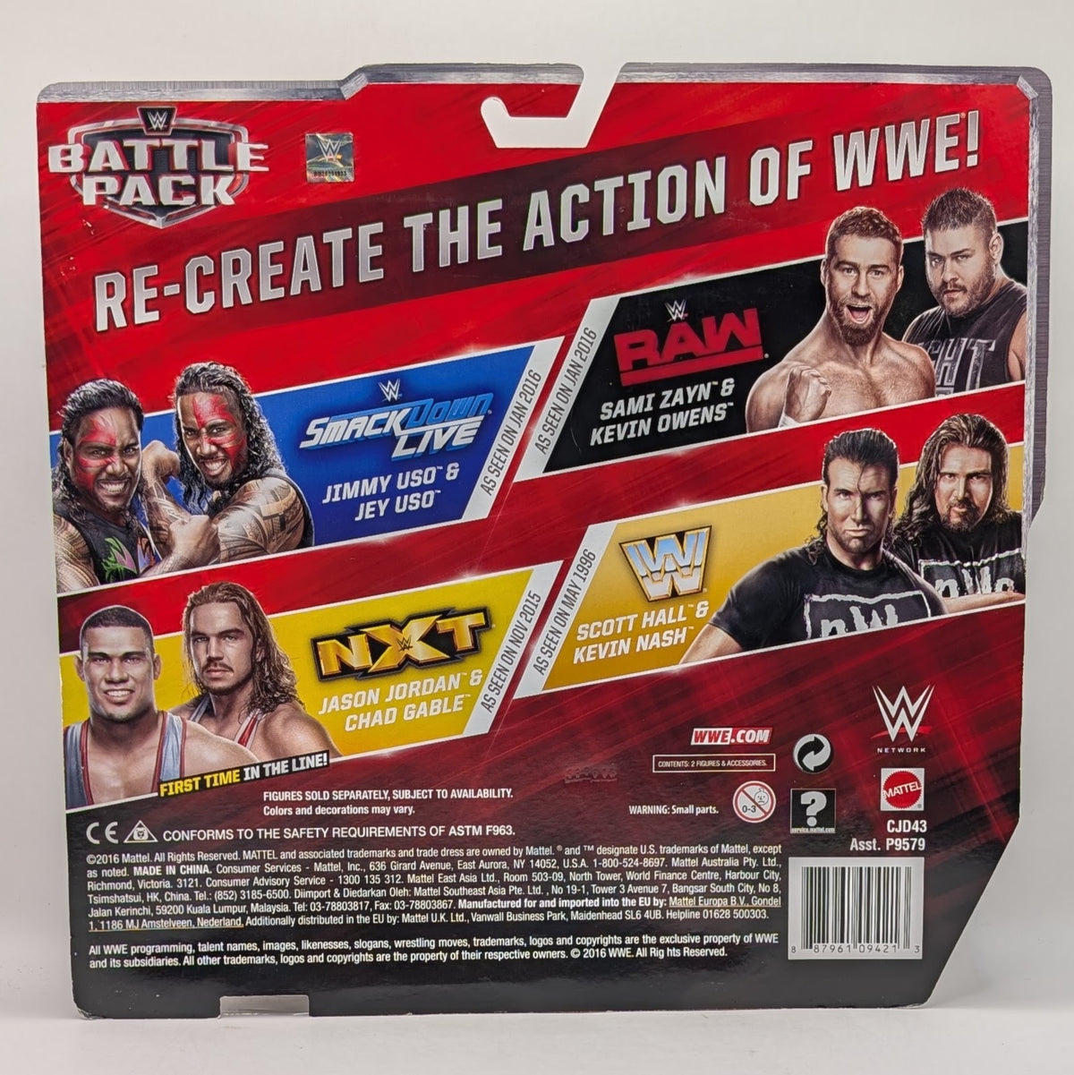 Main Event Battle Pack 44 The Outsiders (Kevin Nash & Scott Hall)