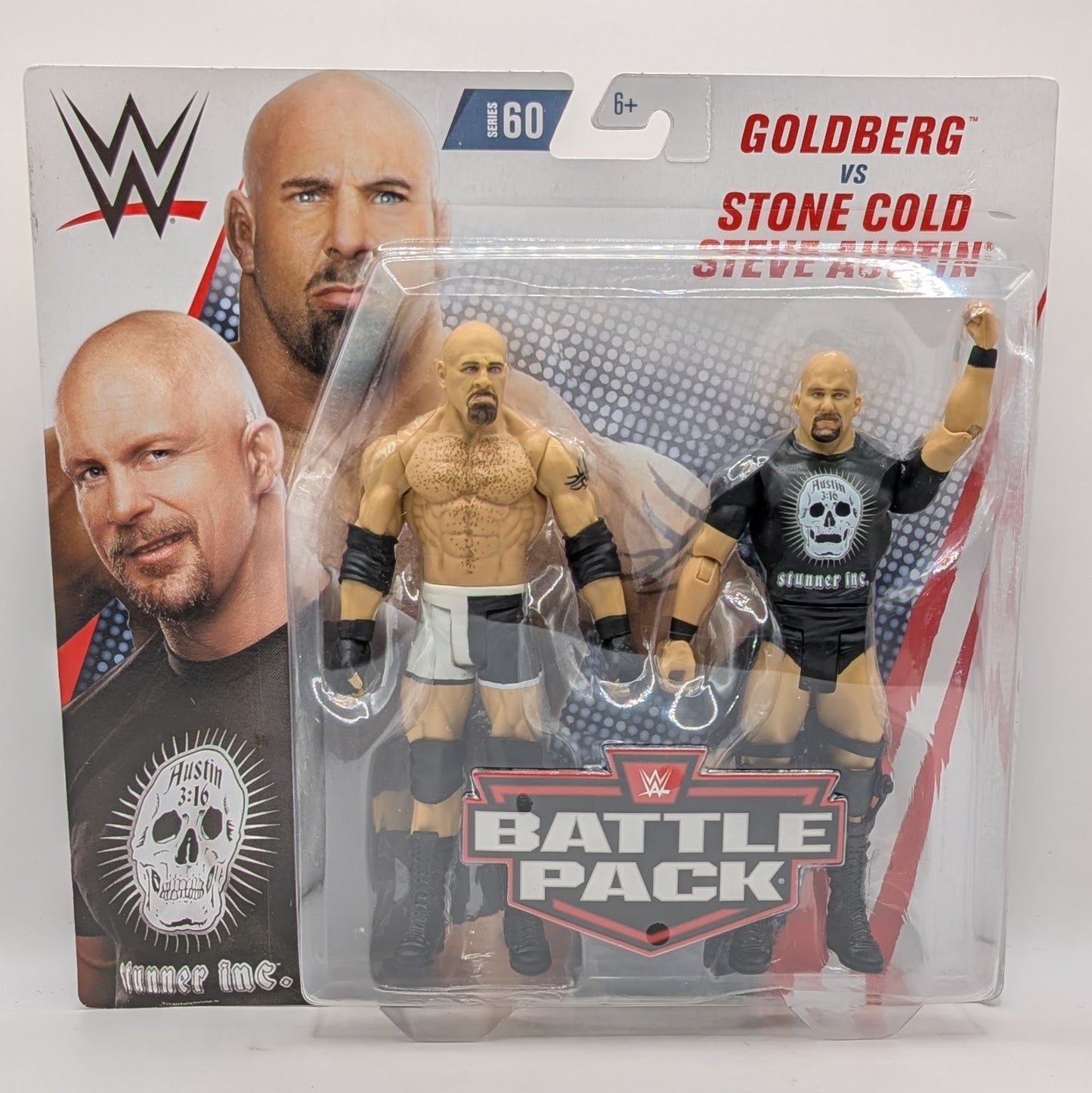 Main Event Battle Pack 60 Goldberg vs. 'Stone Cold' Steve Austin
