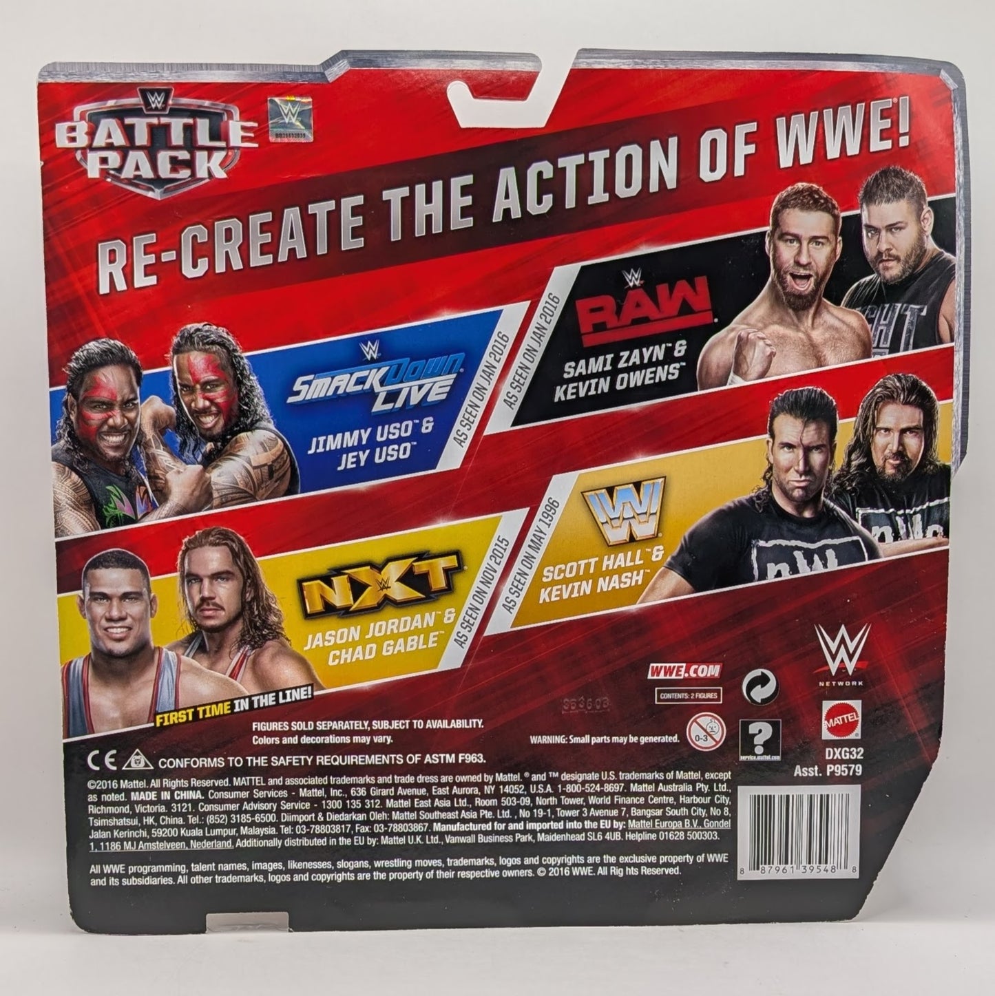 Main Event Battle Pack 44 American Alpha (Chad Gable & Jason Jordan)