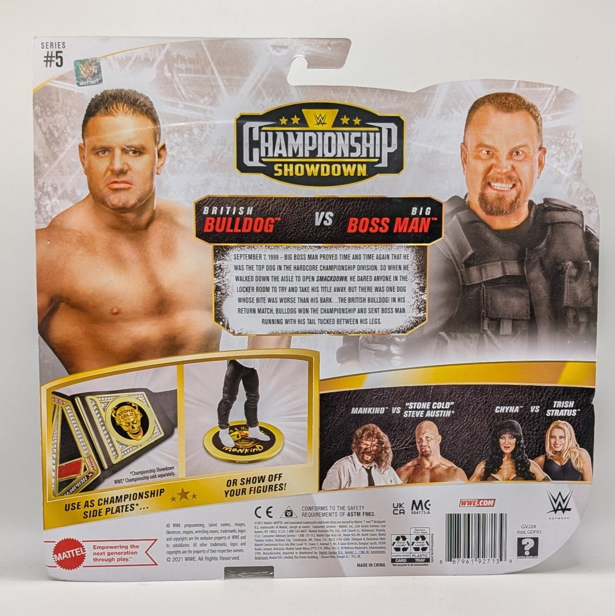 Main Event Showdown 5 British Bulldog vs. Big Boss Man