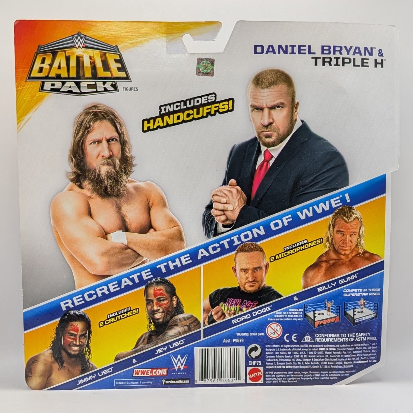 Main Event Battle Pack 32 Daniel Bryan vs. Triple H (HHH)