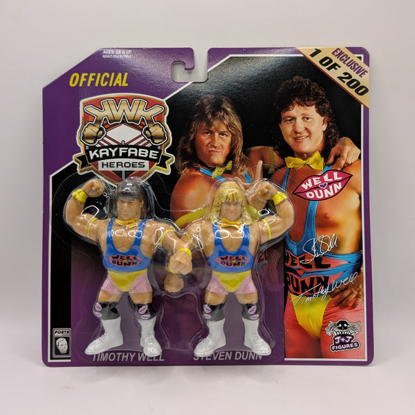 KWK 2025 Kayfabe Heroes 2-Pack Well Dunn (Timothy Well & Steven Dunn)