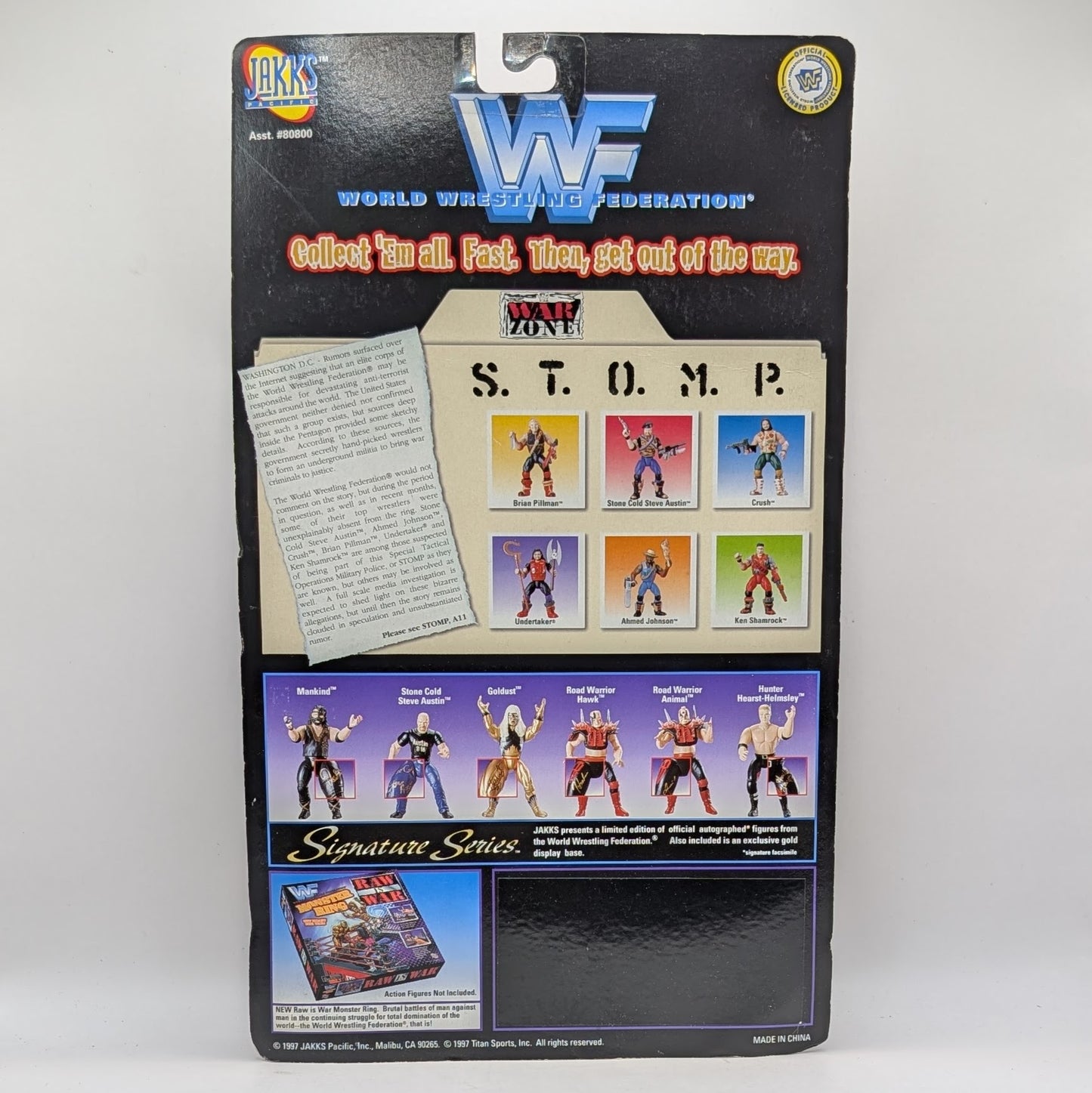 BCA S.T.O.M.P. (STOMP) 1 The Undertaker