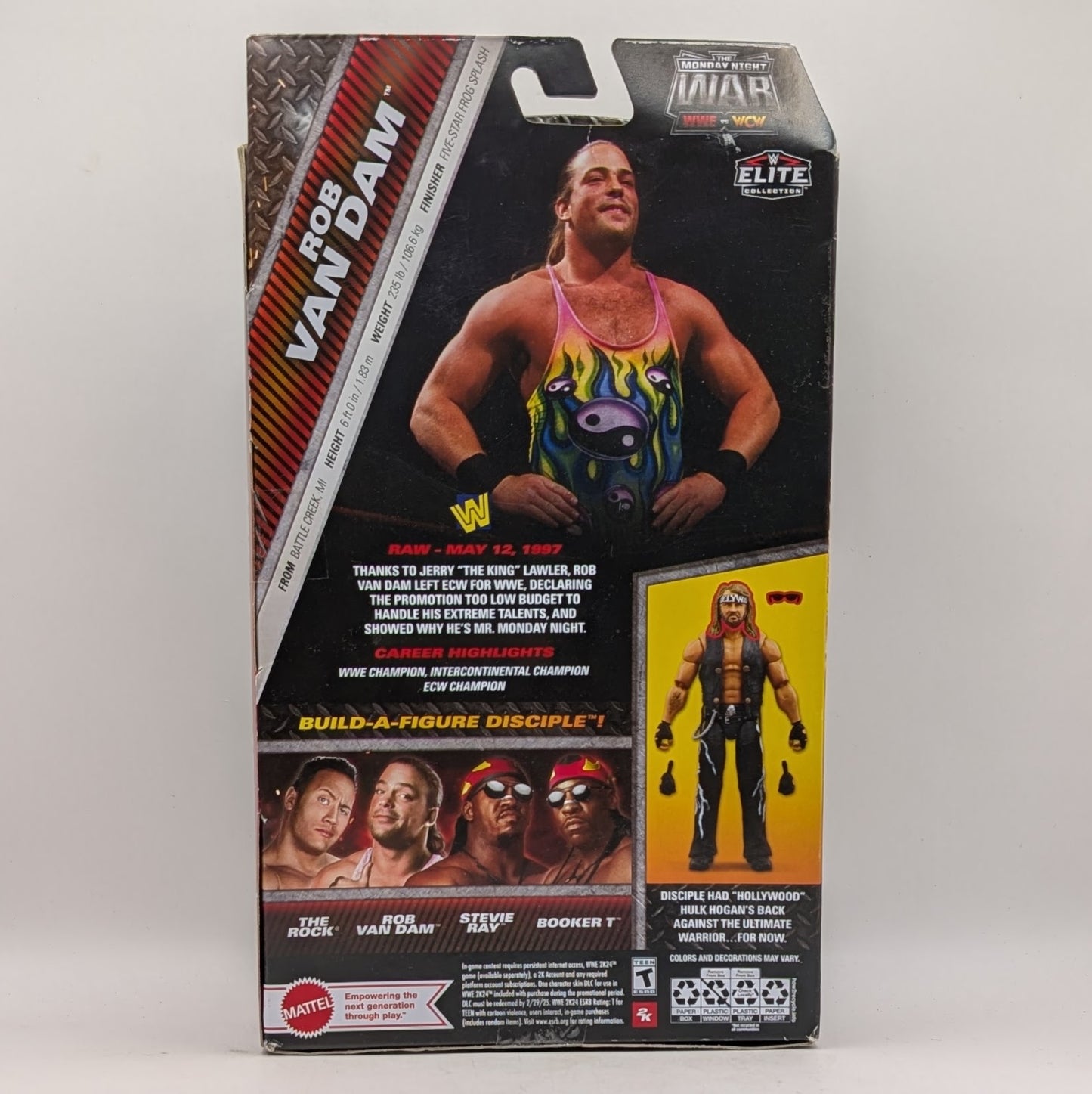 Elite Monday Night Wars 3 Rob Van Dam (RVD)