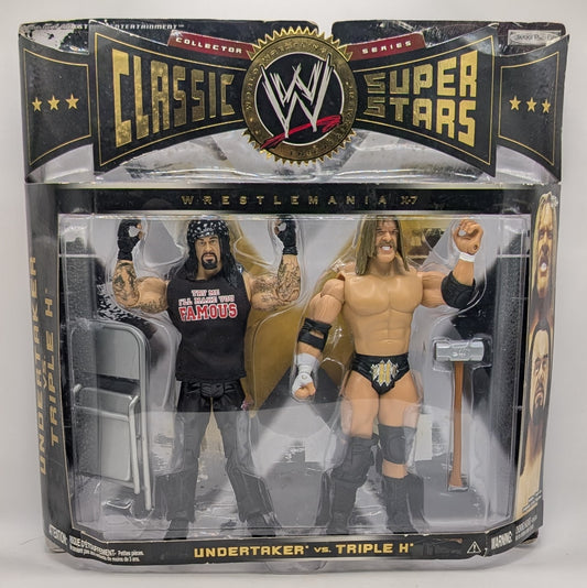 Classic Superstars WWE Shop Limited Edition 2-Pack The Undertaker vs. Triple H