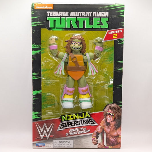 Playmates Teenage Mutant Ninja Turtles x WWE 2 Donatello as Ultimate Warrior